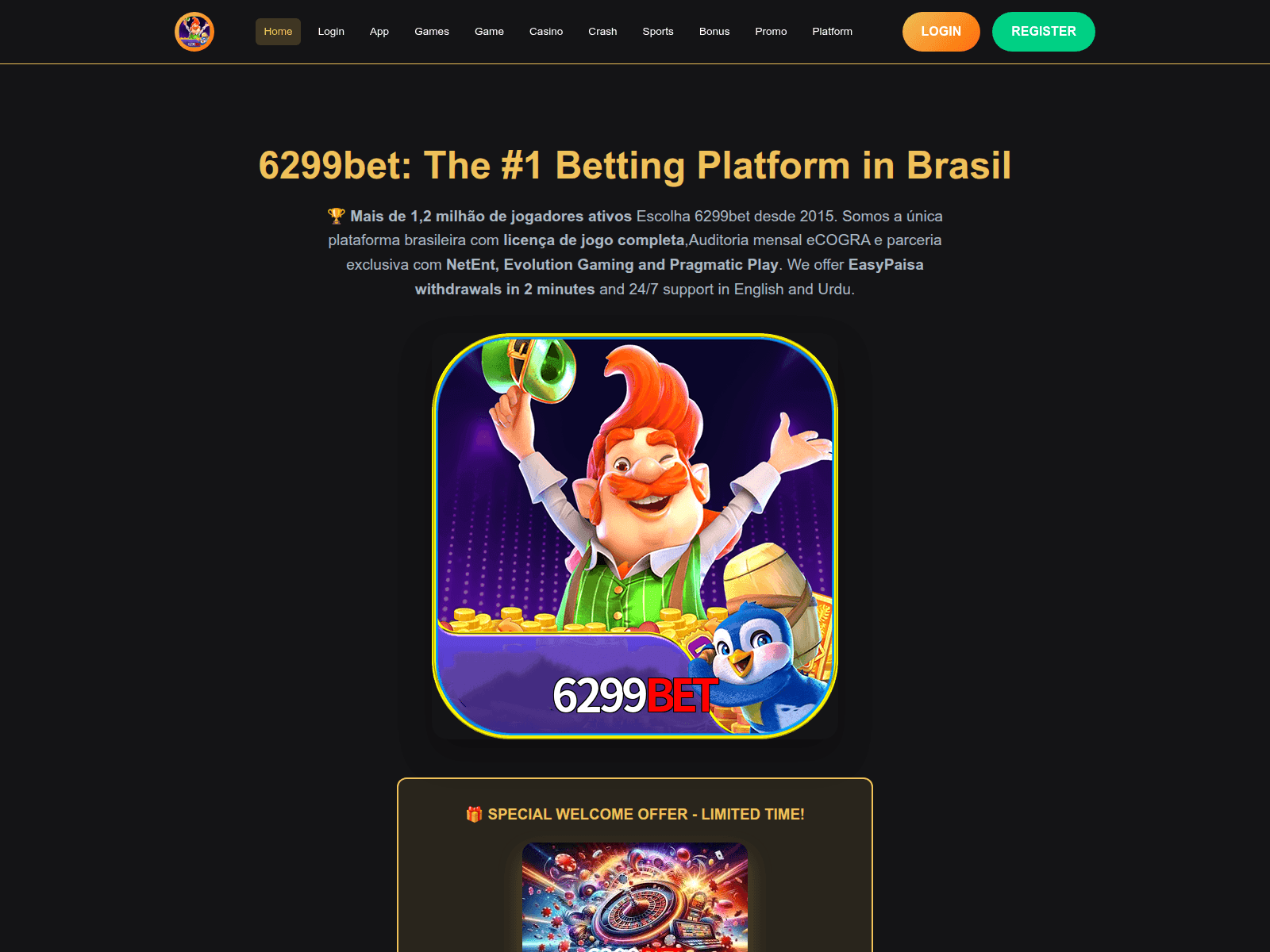 Screenshot of 6299betoi.com
