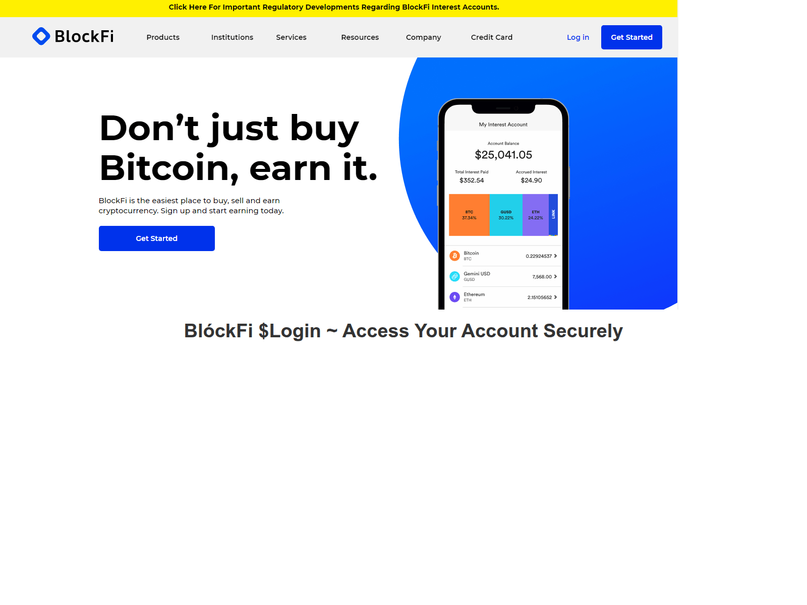 Screenshot of blofiyanlogin.webflow.io