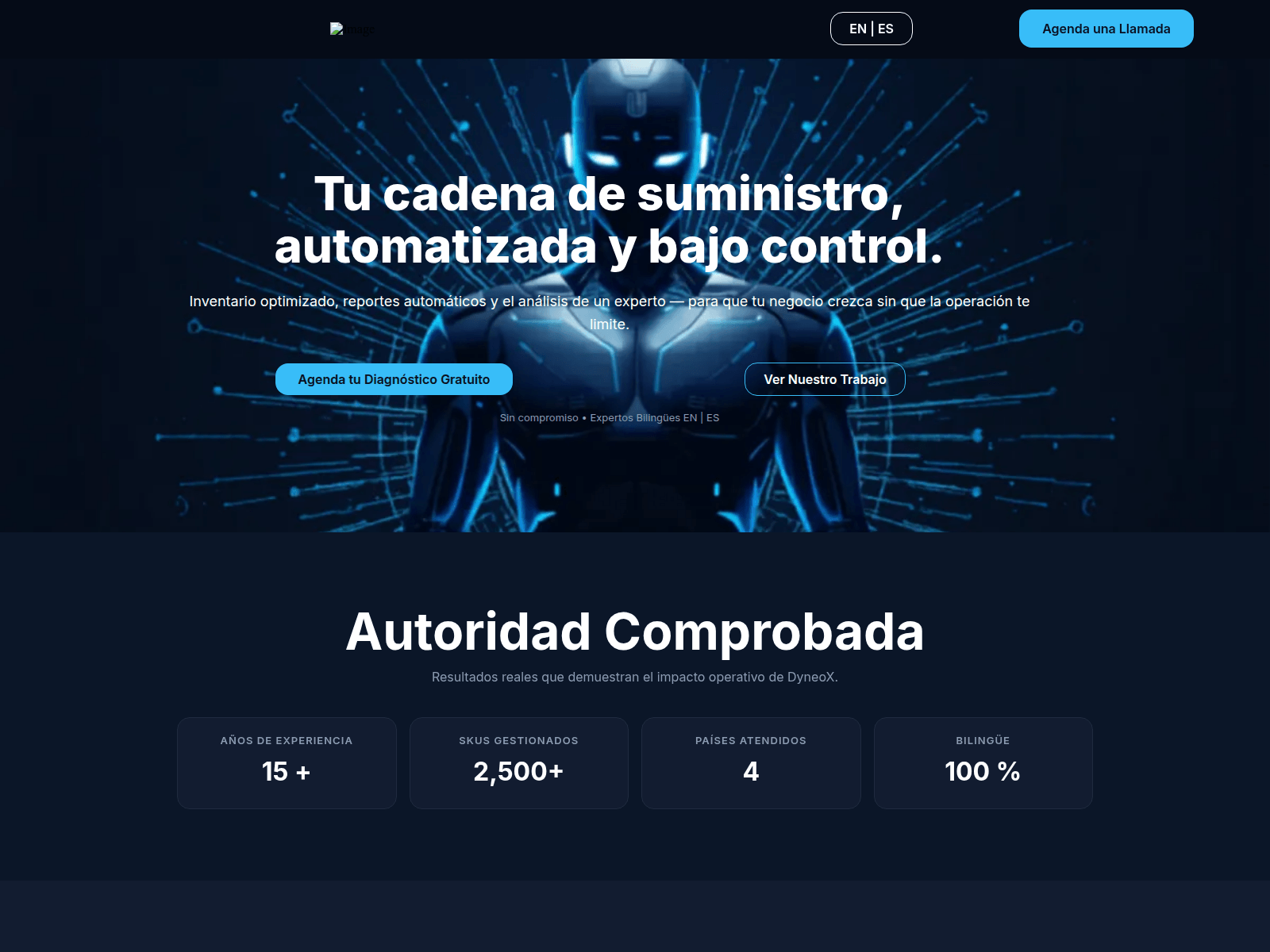 Screenshot of dyneox.io