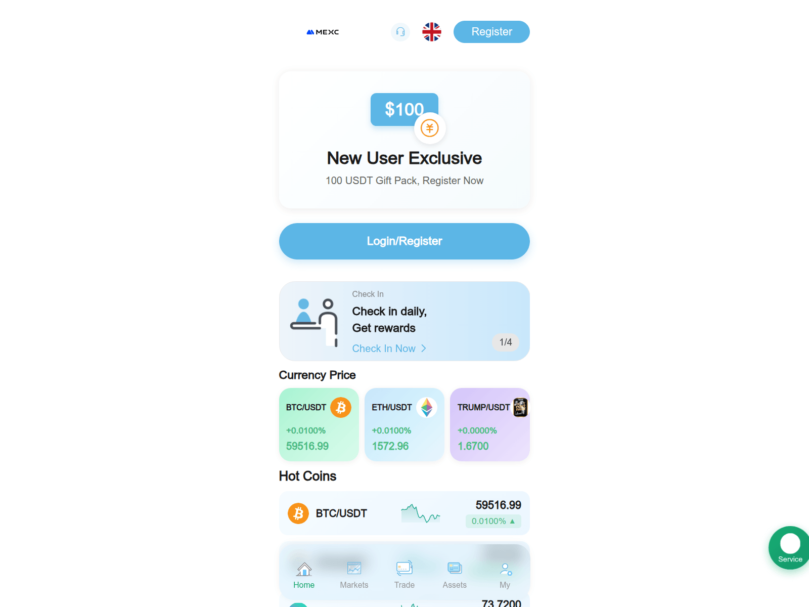 Screenshot of mexcth.com