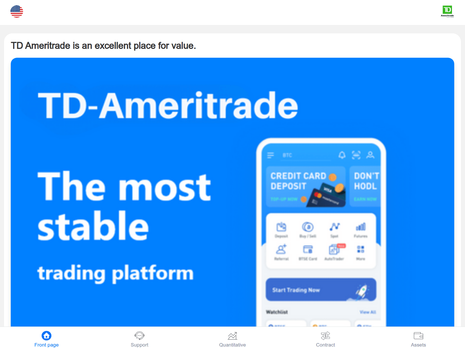 Screenshot of autotradoaw.xyz