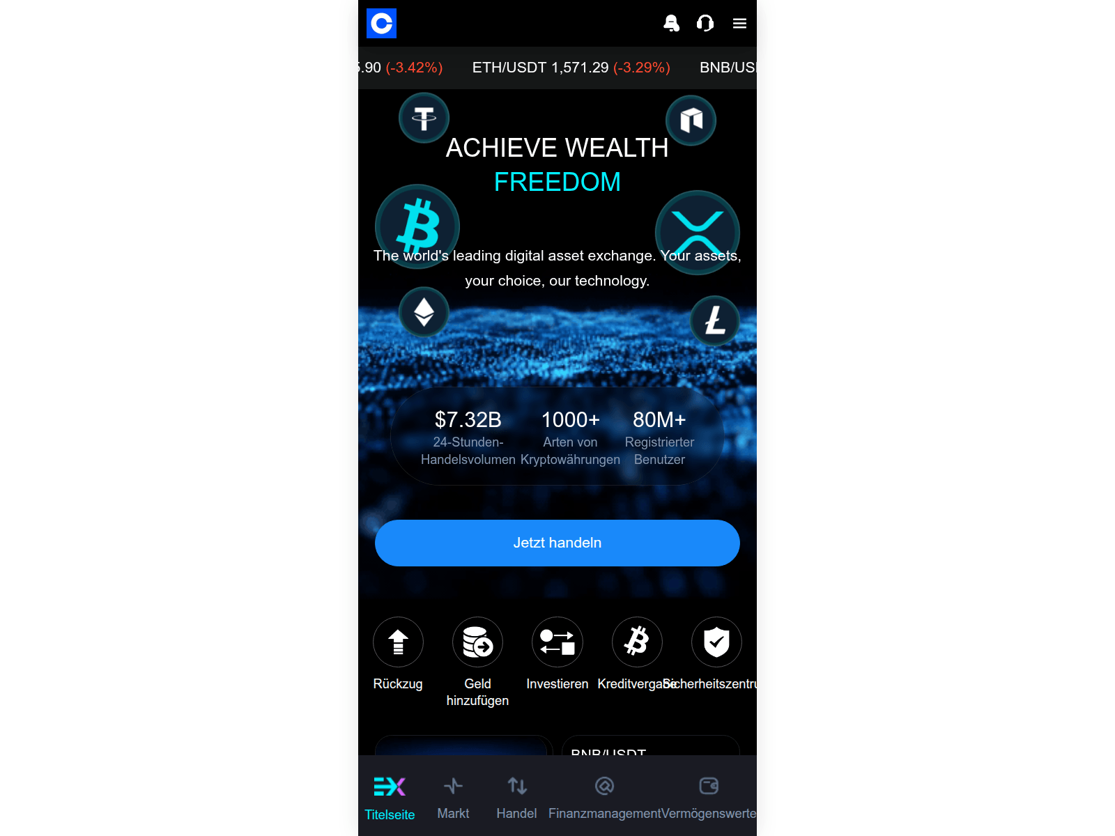 Screenshot of max-coinbse.com