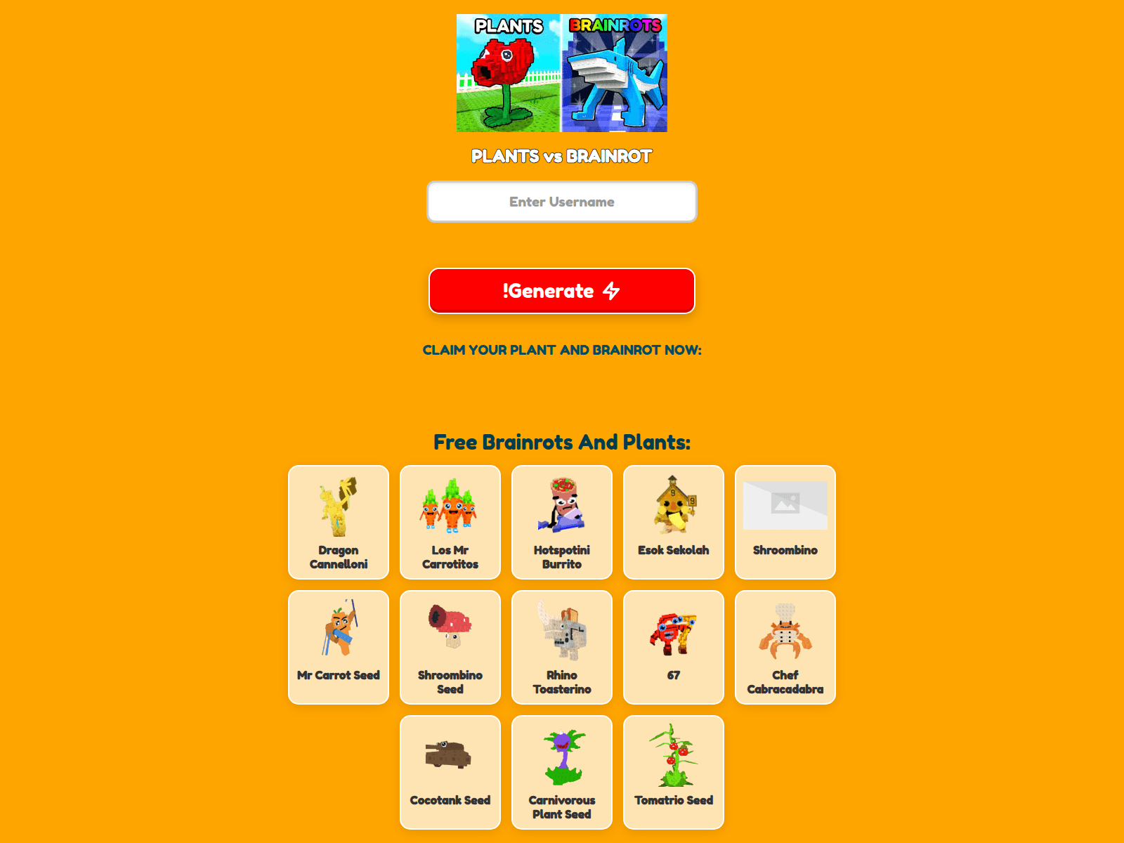 Screenshot of plantsbrainrot.blogspot.com