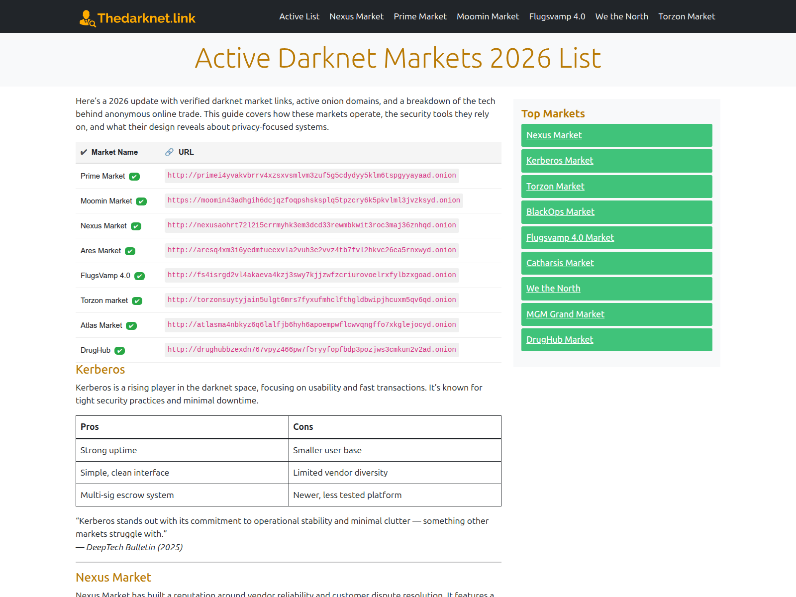 Screenshot of dmarketlink.com