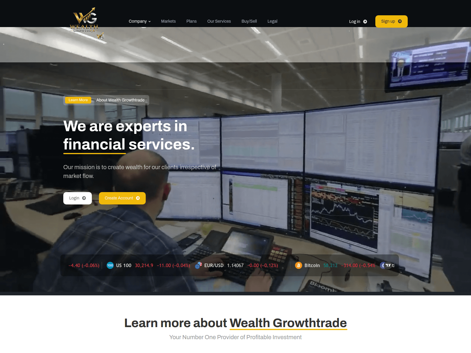 Screenshot of wealthgrowthtrade.xyz