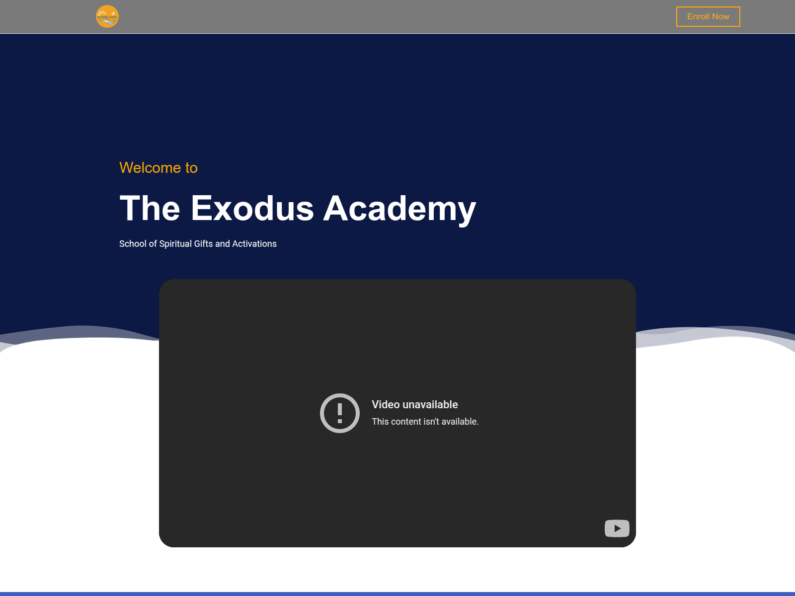 Screenshot of exodustrainingground.org