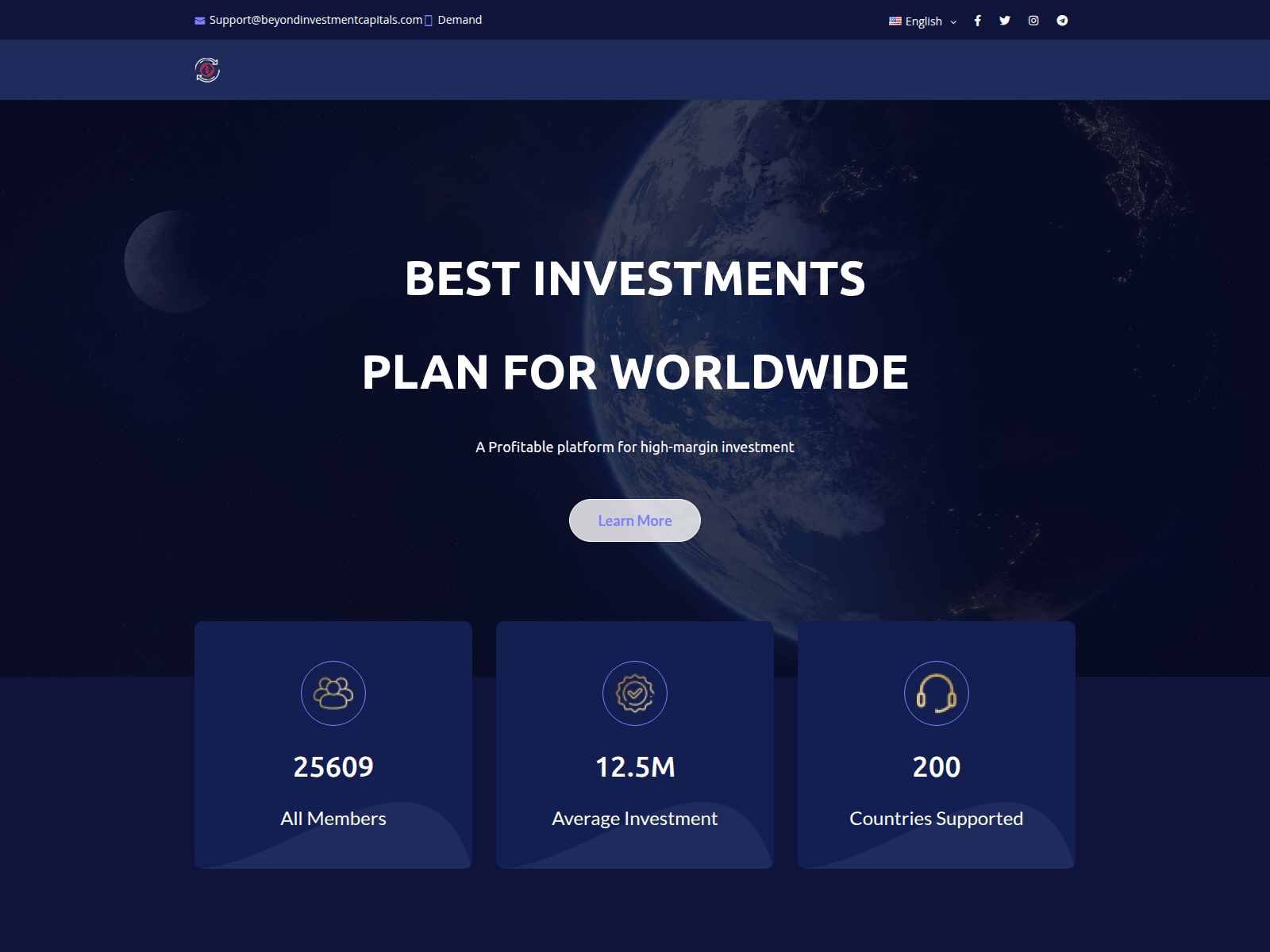 Screenshot of mail.beyondinvestmentcapitals.com