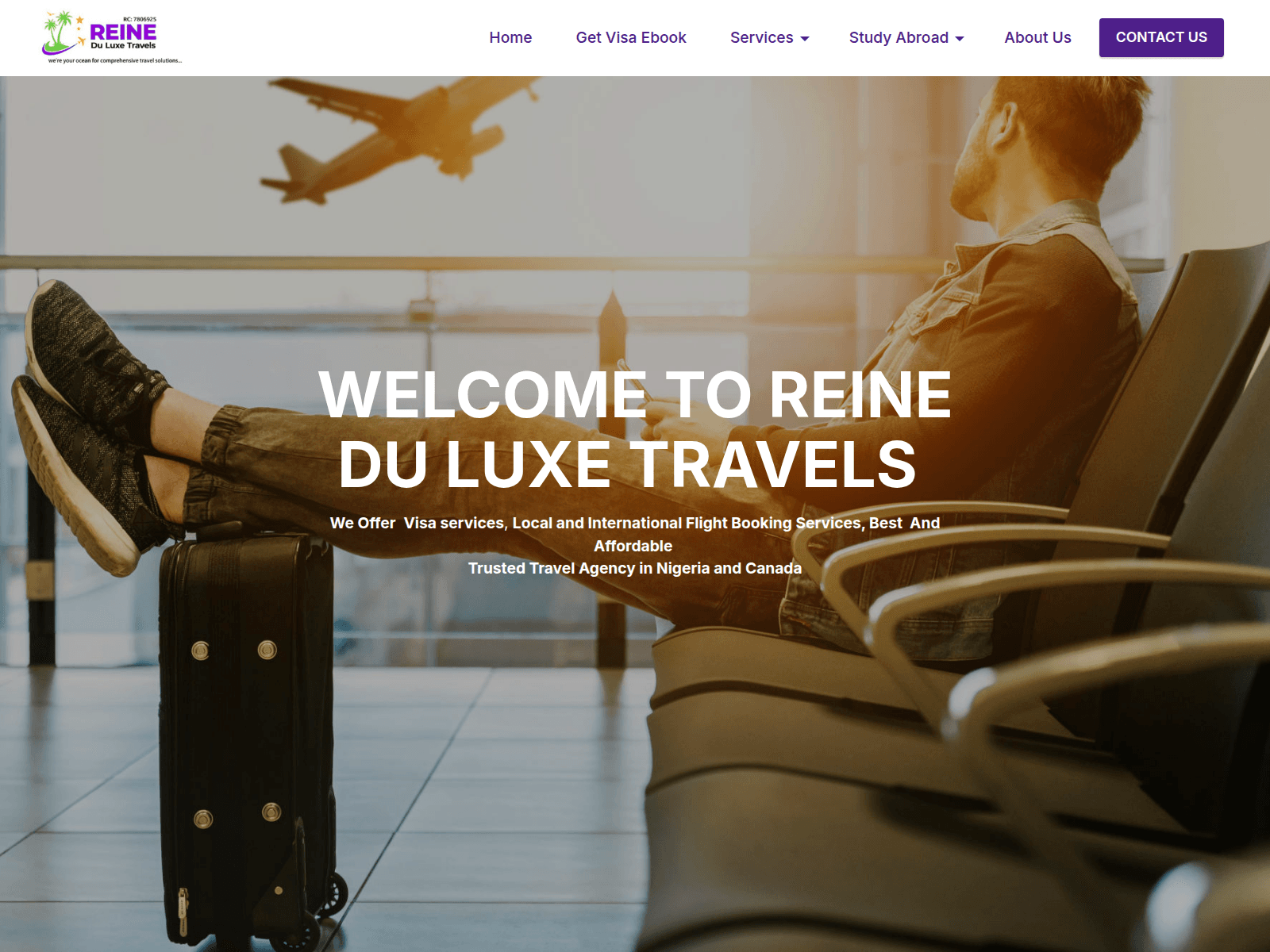 Screenshot of reineduluxe.com