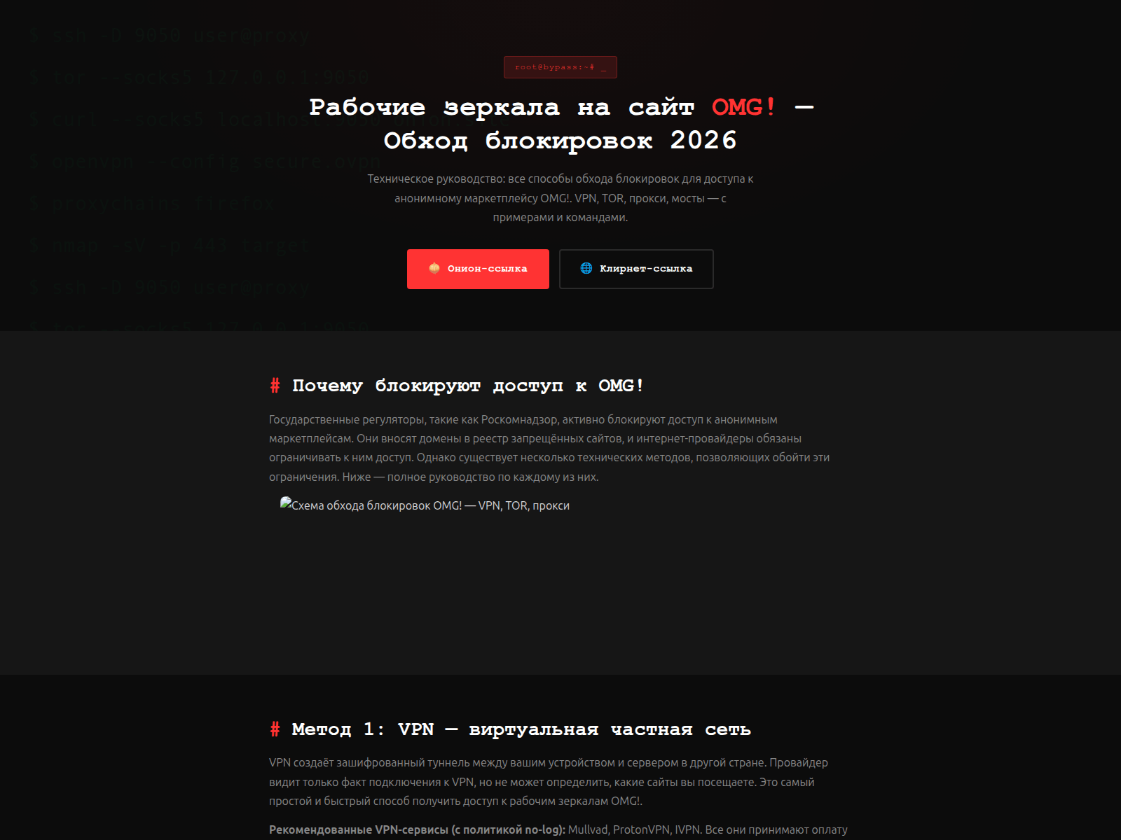 Screenshot of omg-zerkalo.icu