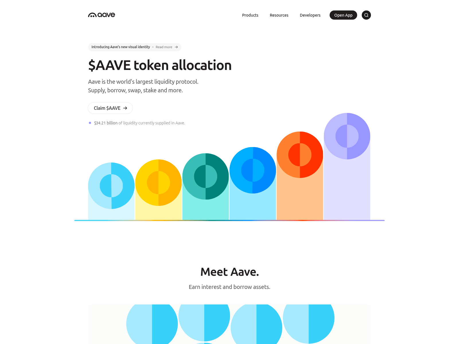 Screenshot of aaveclaimss.com