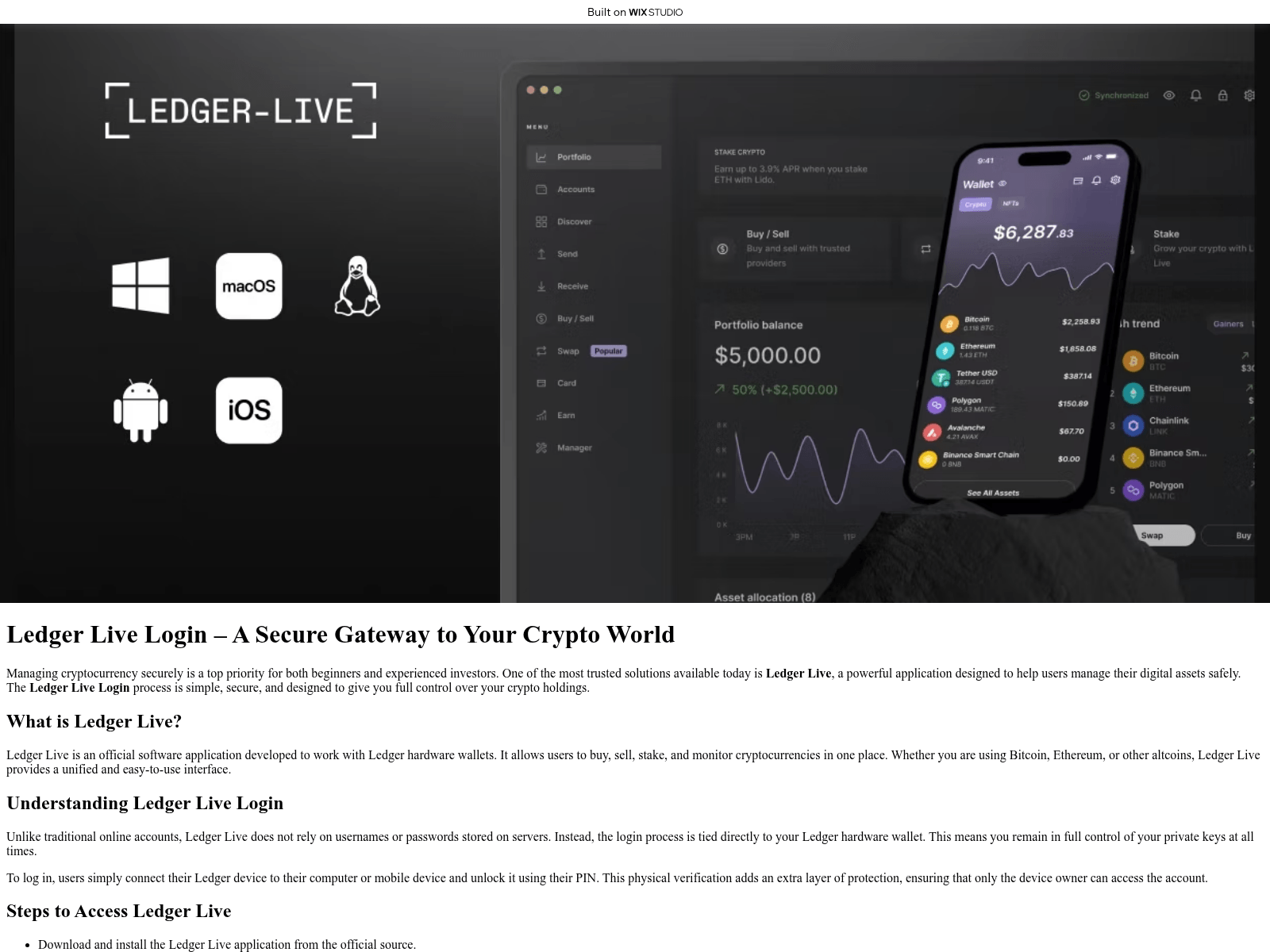 Screenshot of learnldgerrlogo.wixstudio.com