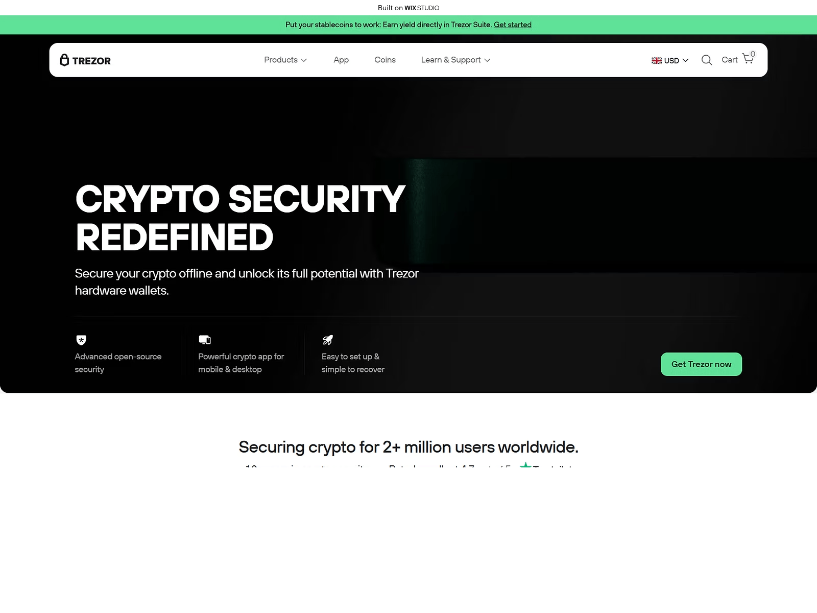 Screenshot of appstarts-iotrezro.wixstudio.com