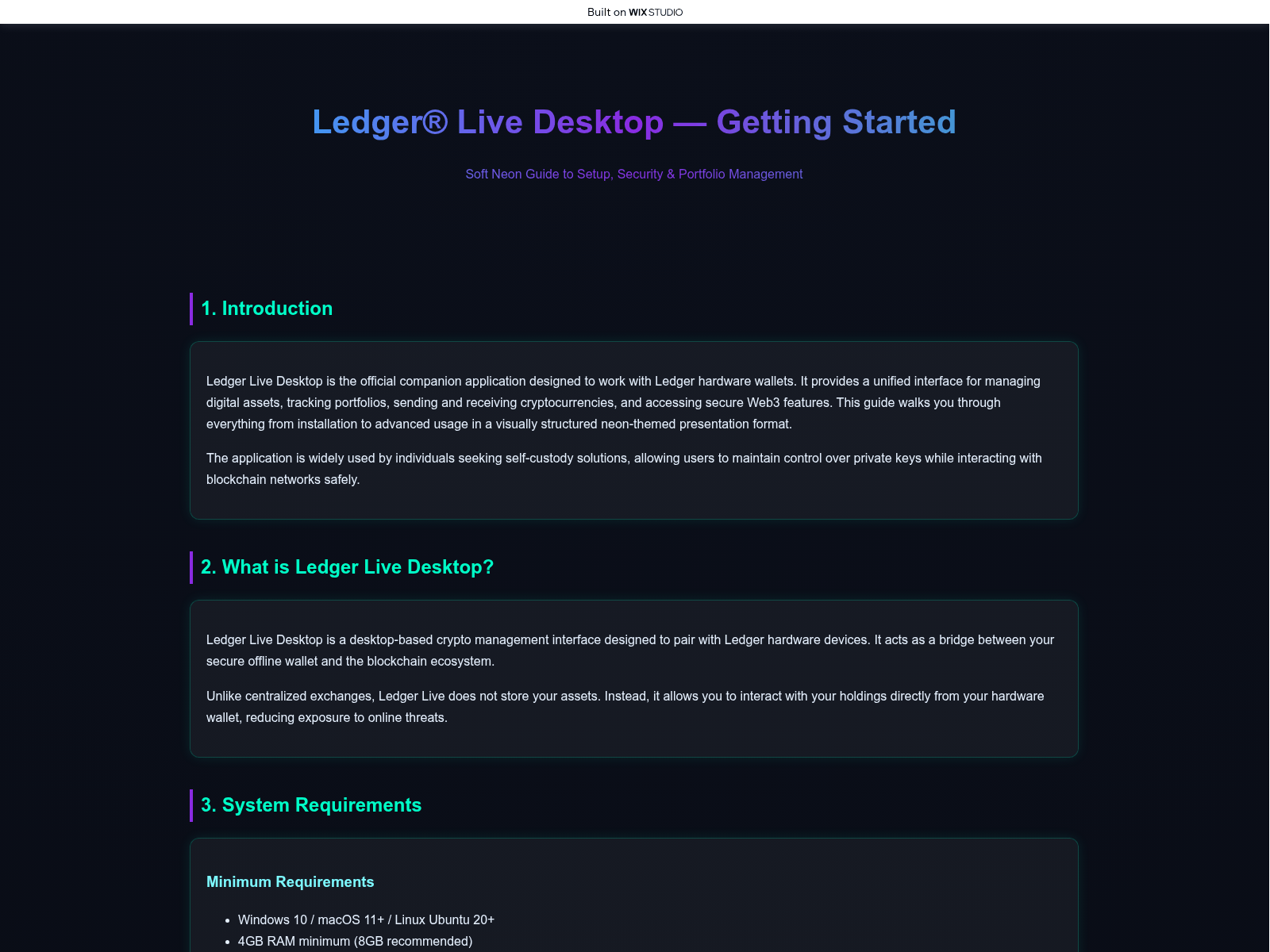 Screenshot of desktops-intro.wixstudio.com
