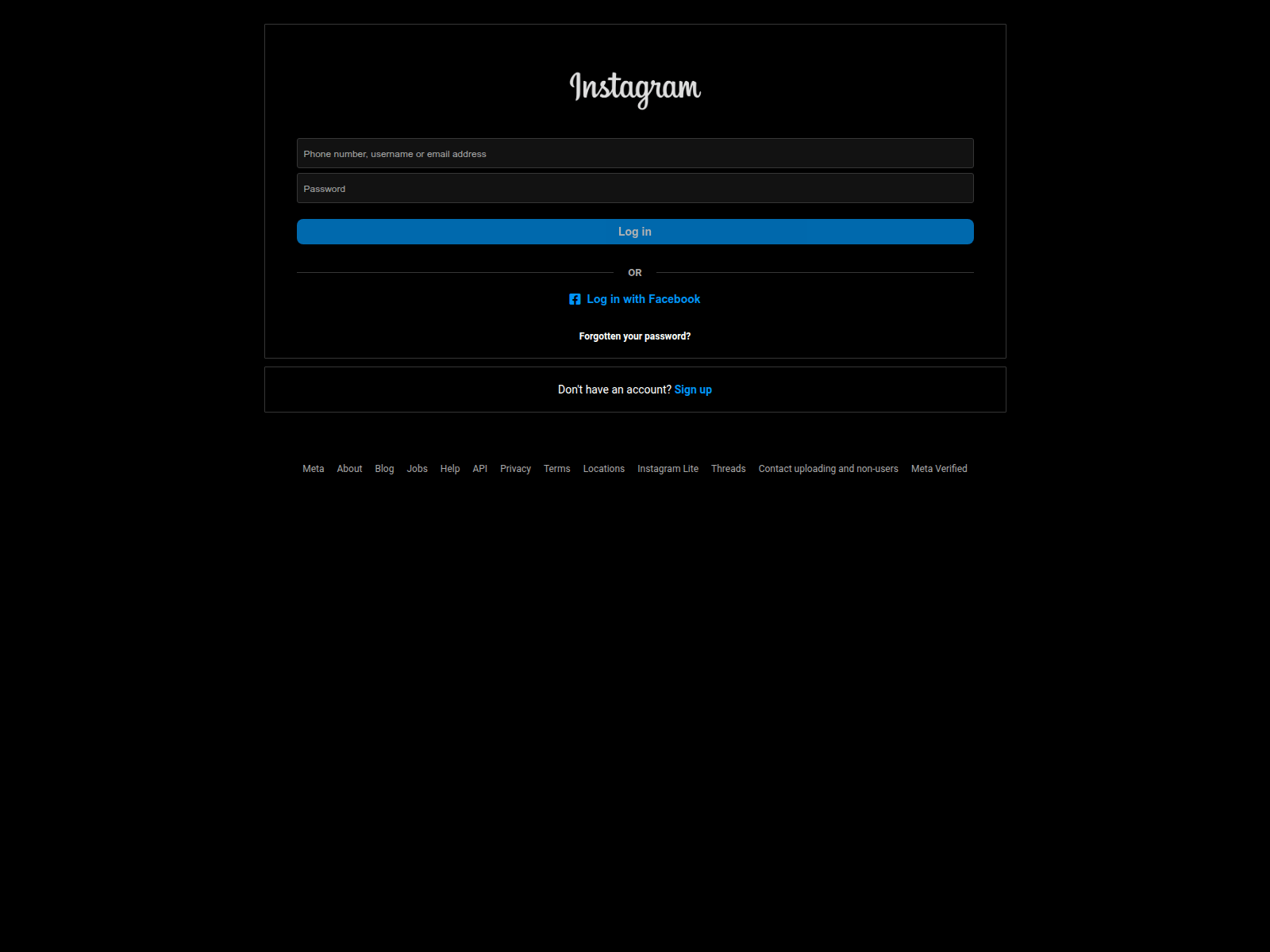 Screenshot of lnstagram.qzz.io