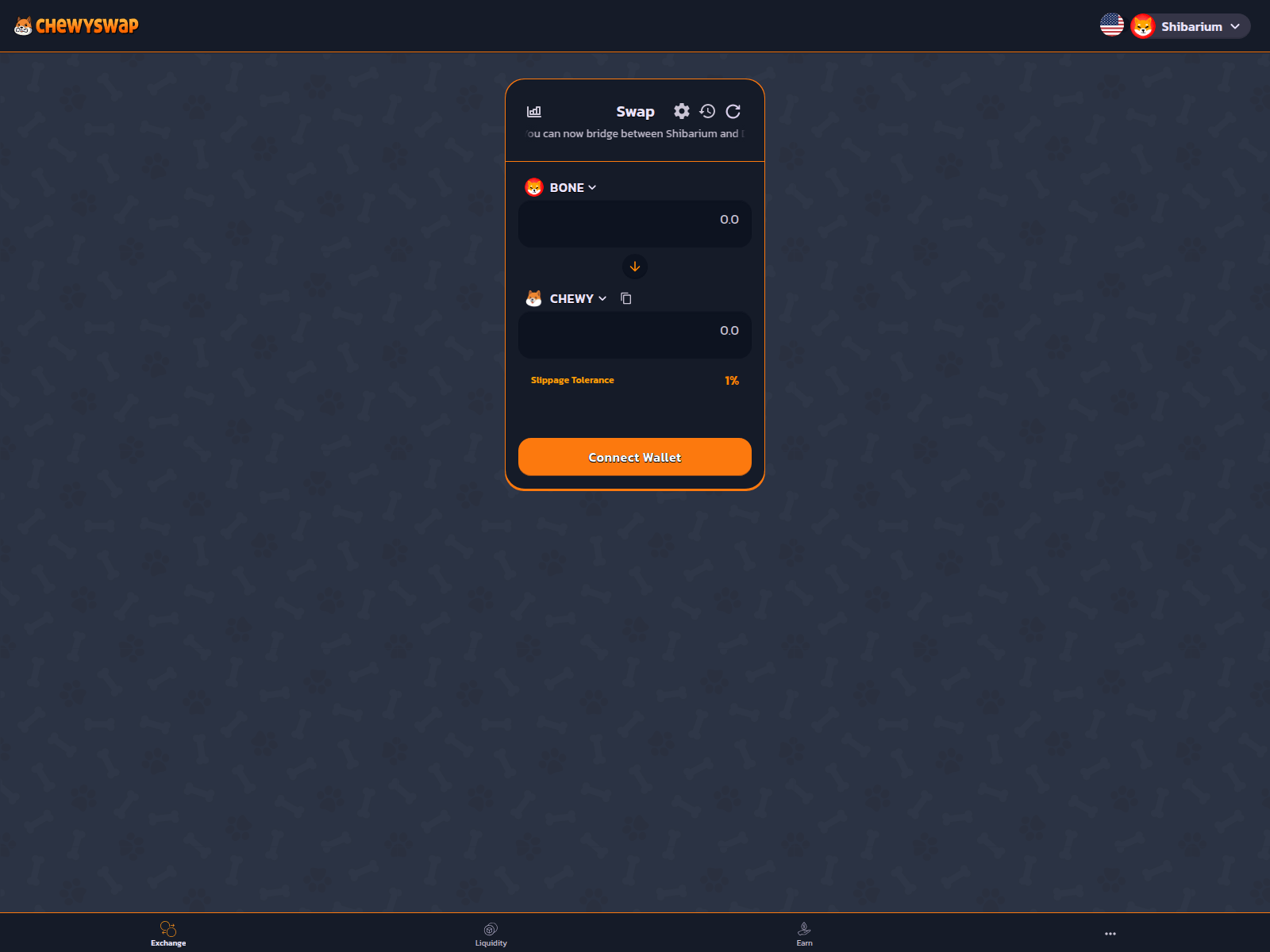 Screenshot of chewyswap.live