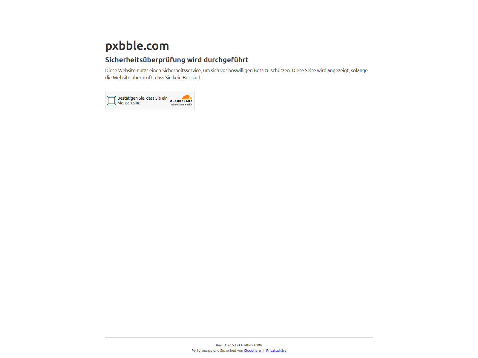 Screenshot of pxbble.com