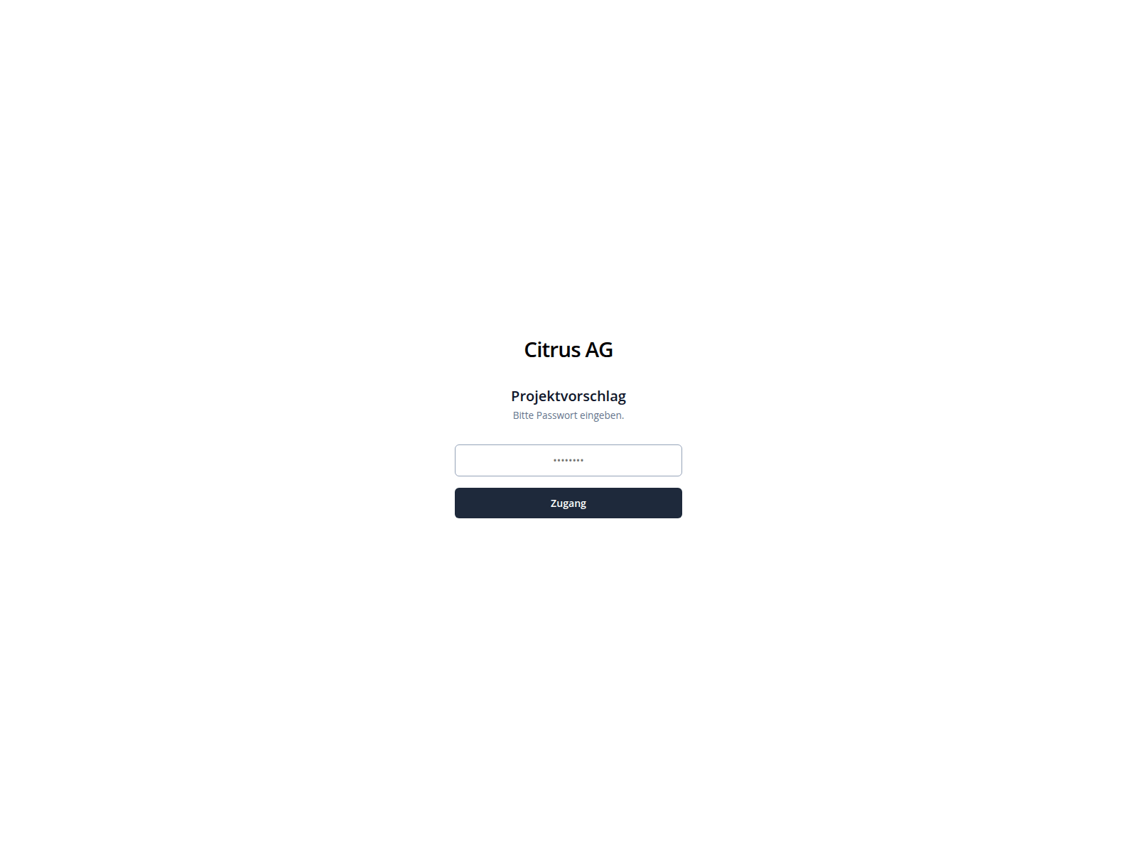 Screenshot of citrus-proposals.com