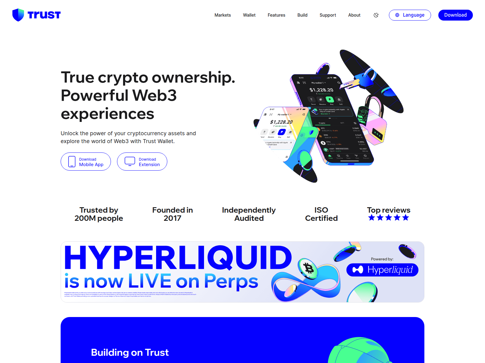 Screenshot of flows-trust-wallet.com