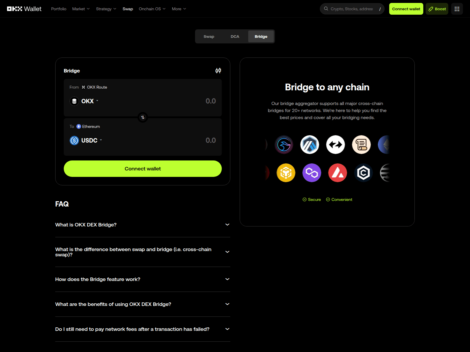 Screenshot of okxs.app