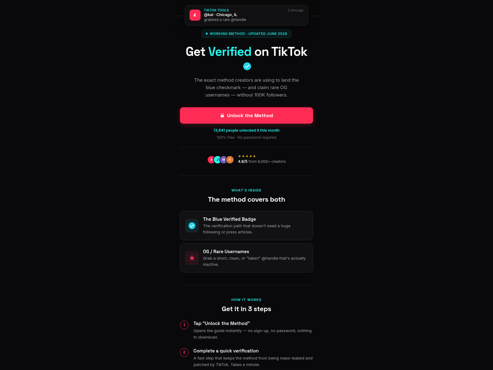 Screenshot of www.getprks.com