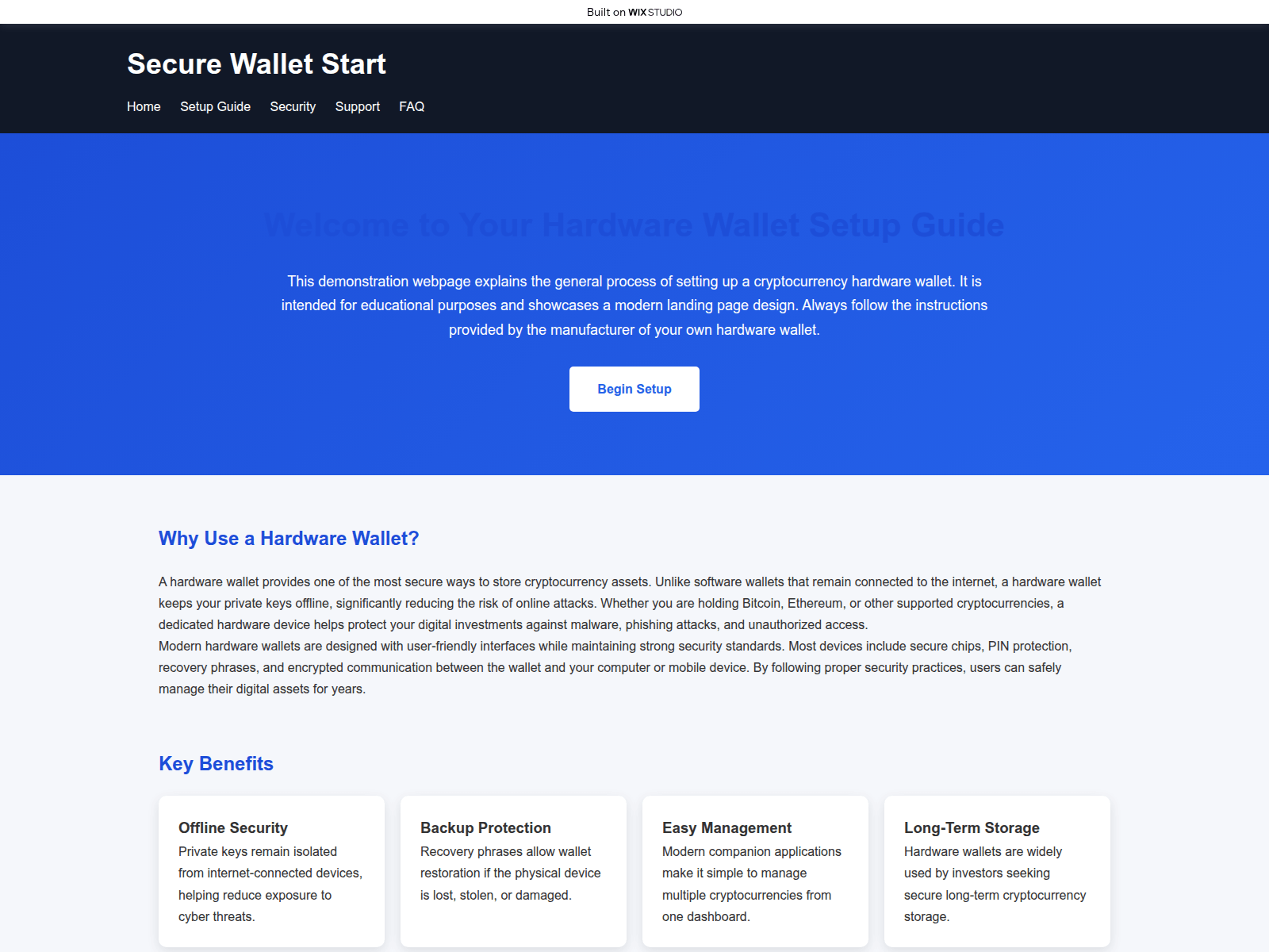 Screenshot of startcdn-ldgre.wixstudio.com