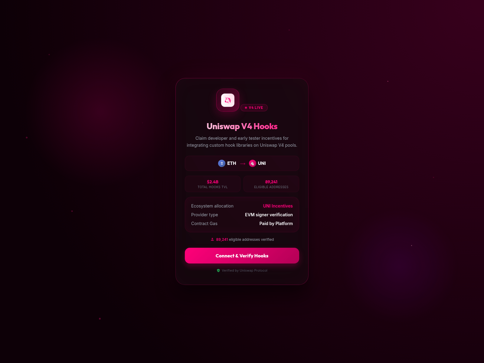 Screenshot of uniswap.btlinks.shop
