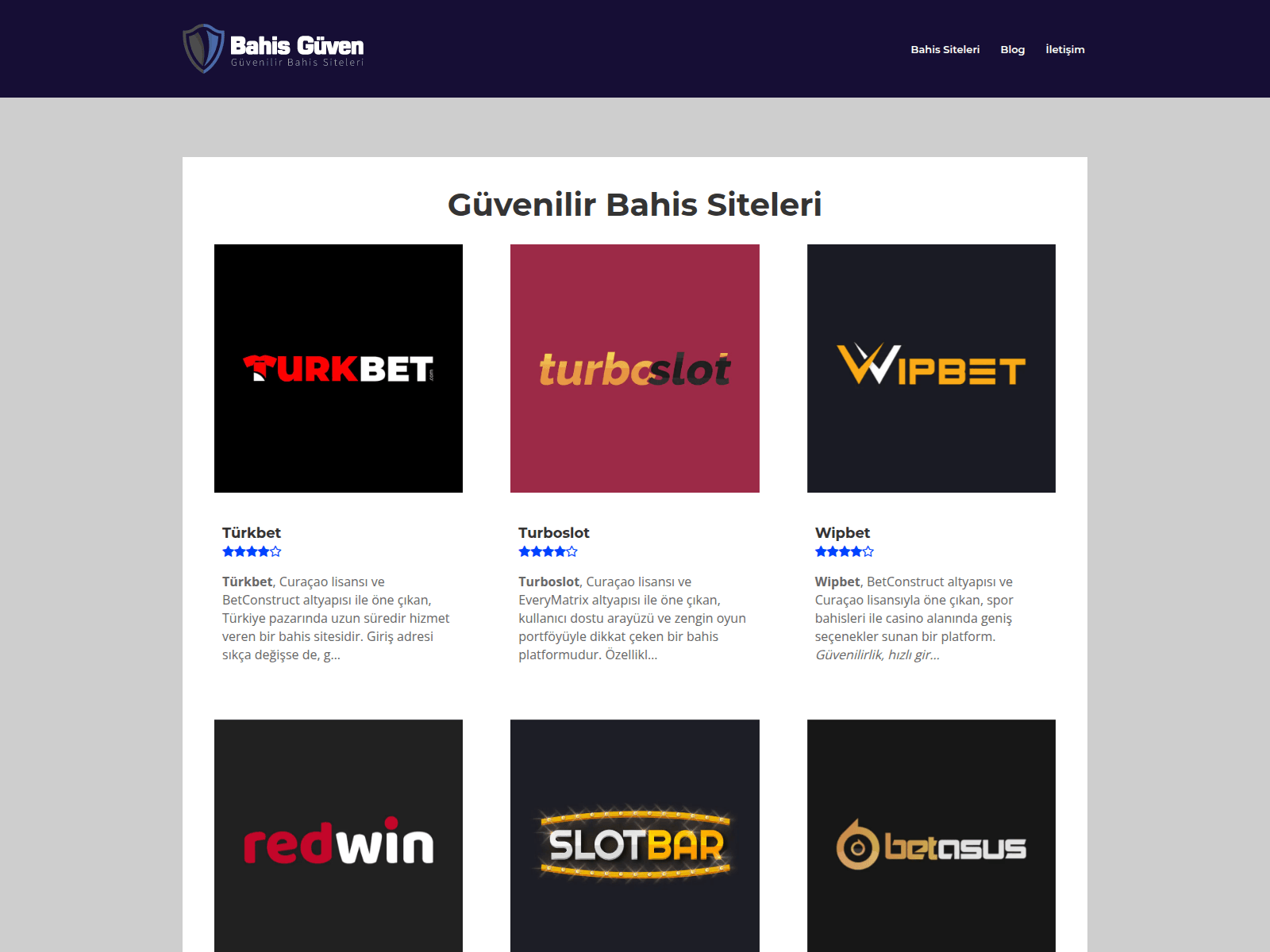 Screenshot of bahisguven.com