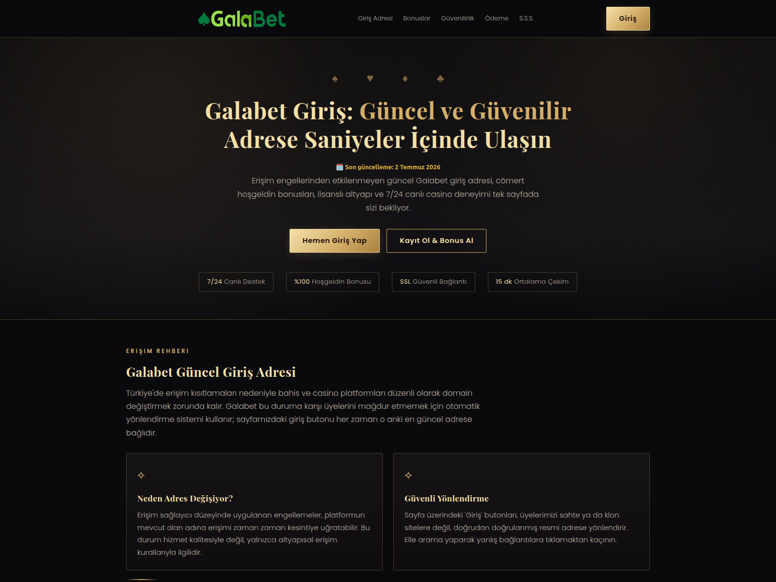 Screenshot of galabet-club.com
