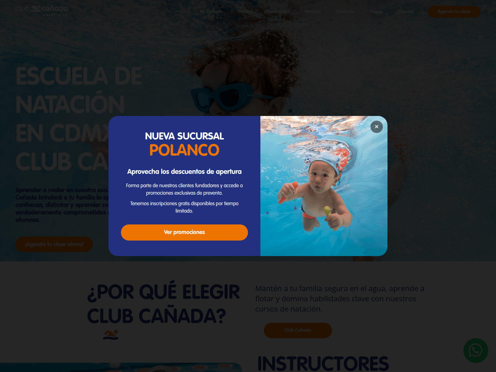 Screenshot of ccnatacion.com