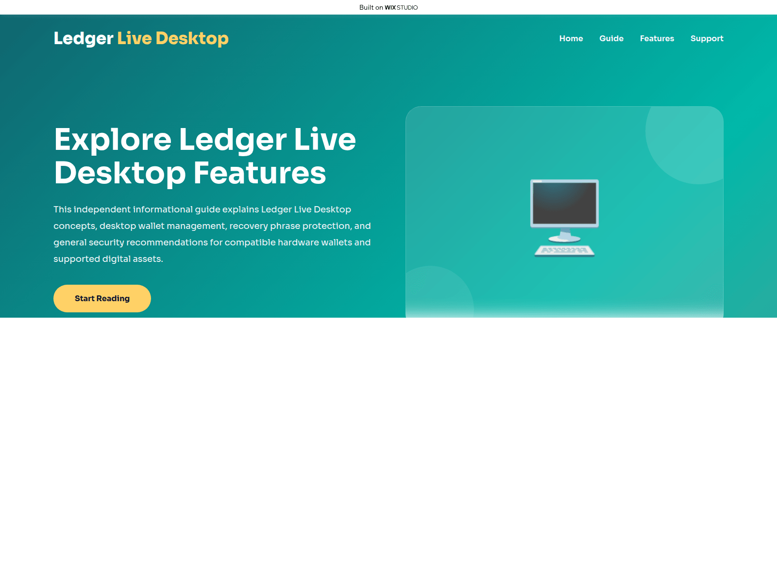 Screenshot of global-desktpapp.wixstudio.com