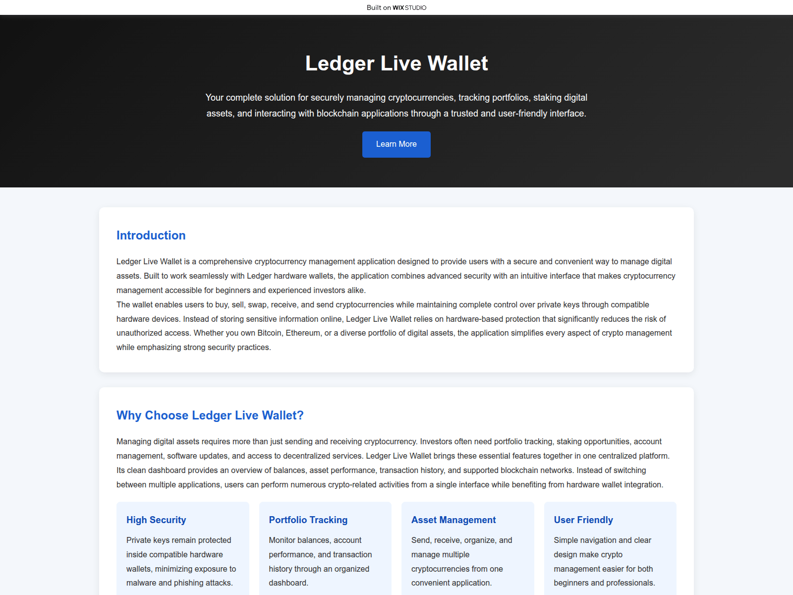 Screenshot of apps-platforms.wixstudio.com