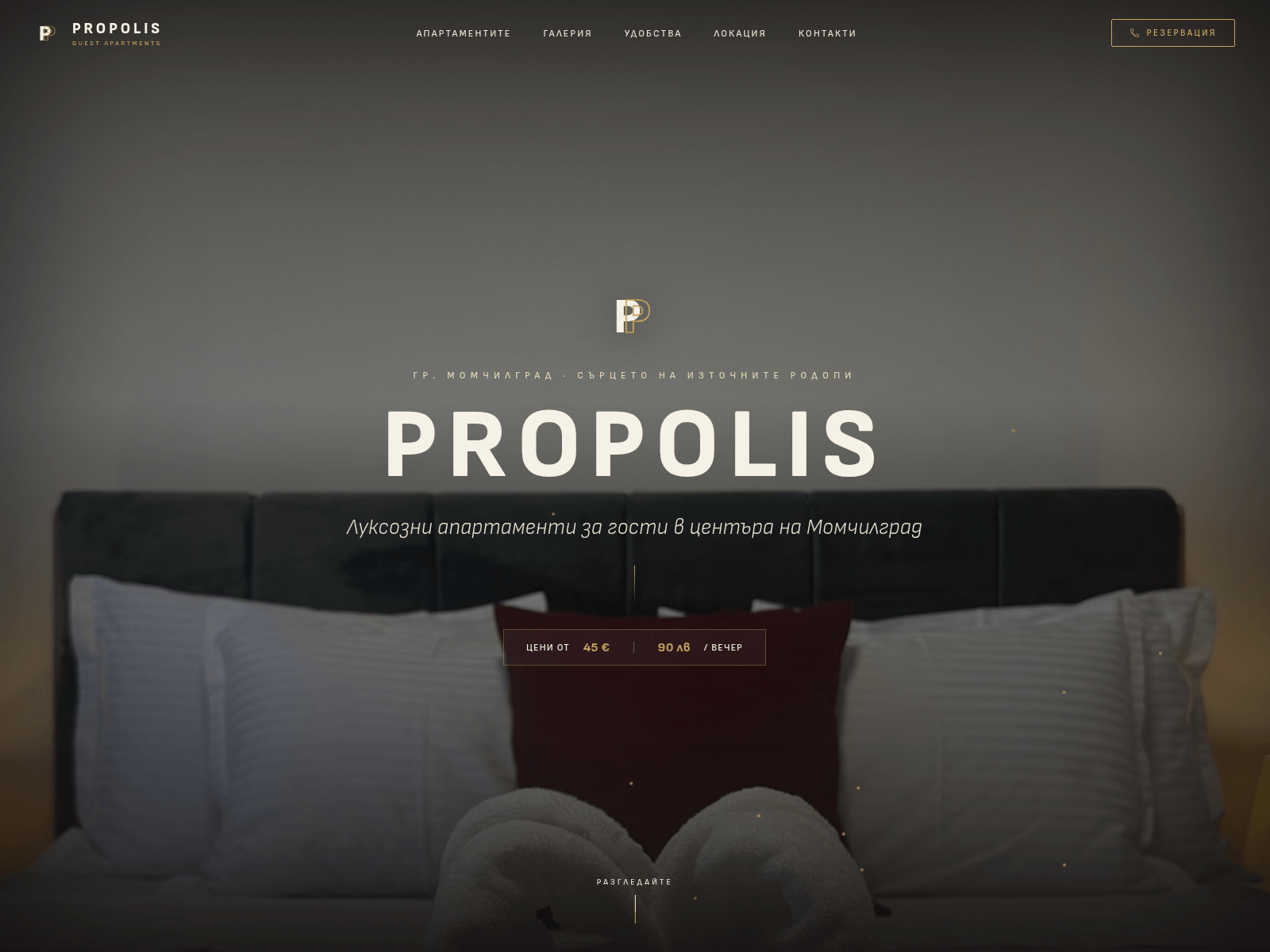 Screenshot of propolisguestapartment.com