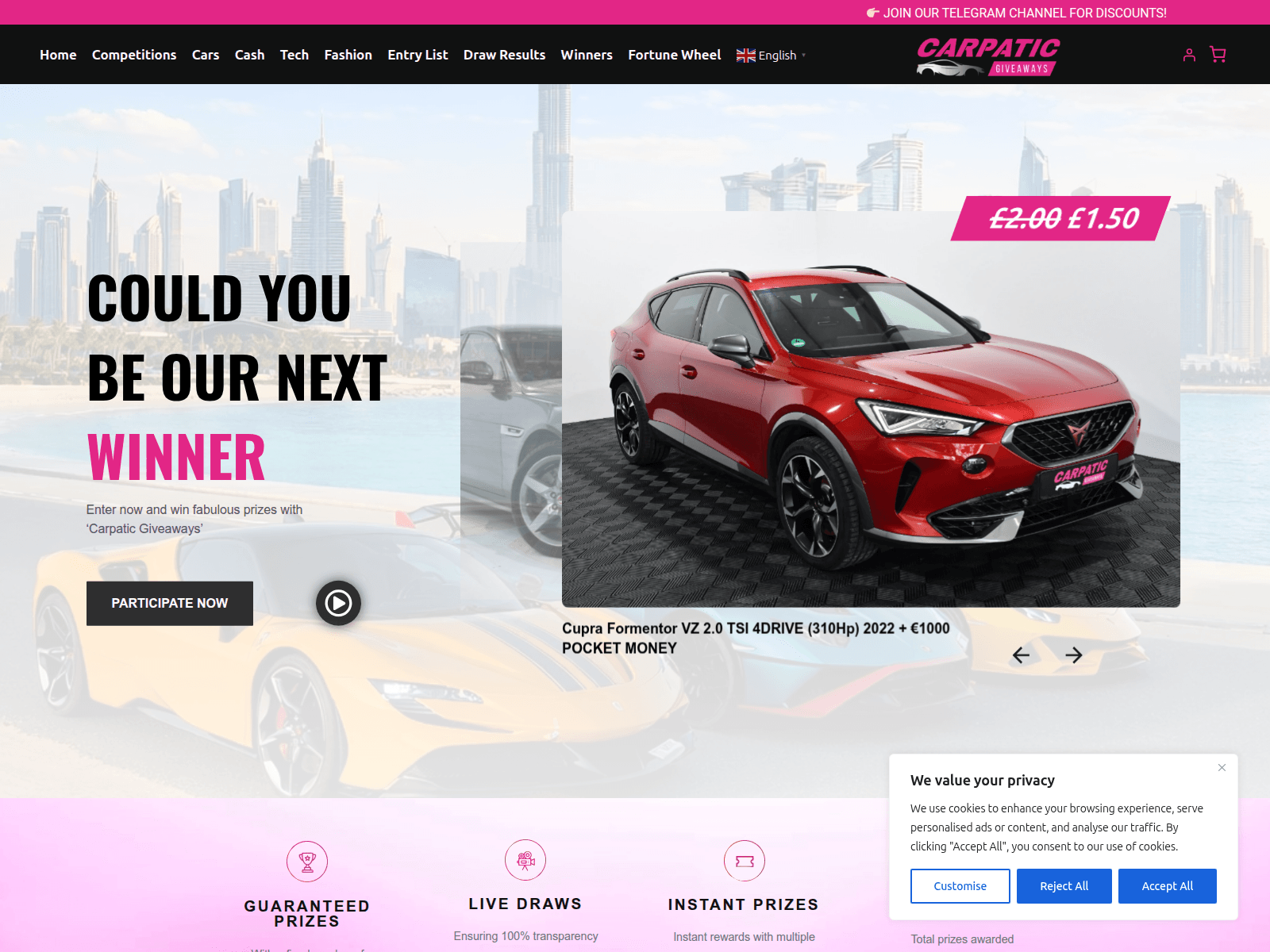 Screenshot of carpatic.co