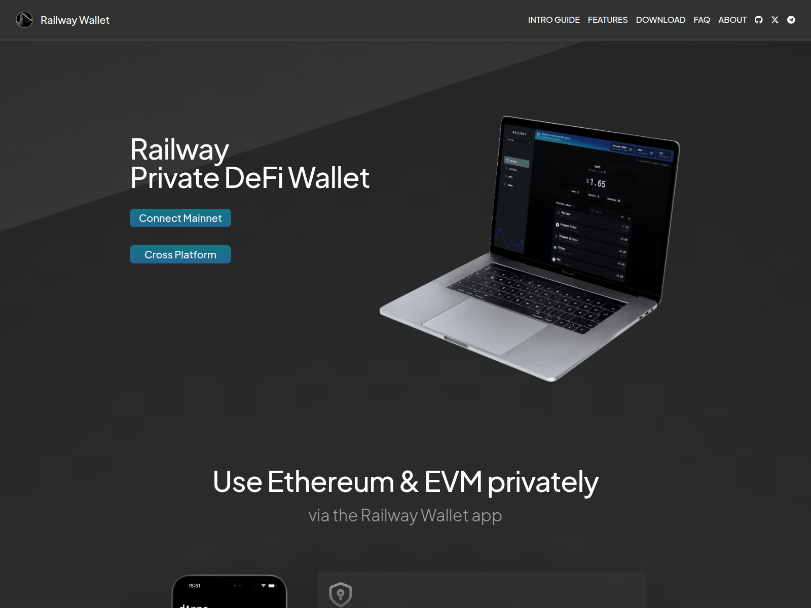 Screenshot of railway-tokens.web.app