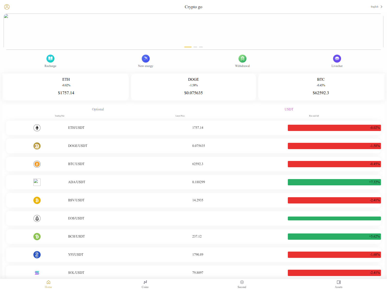 Screenshot of cm-kraken.com