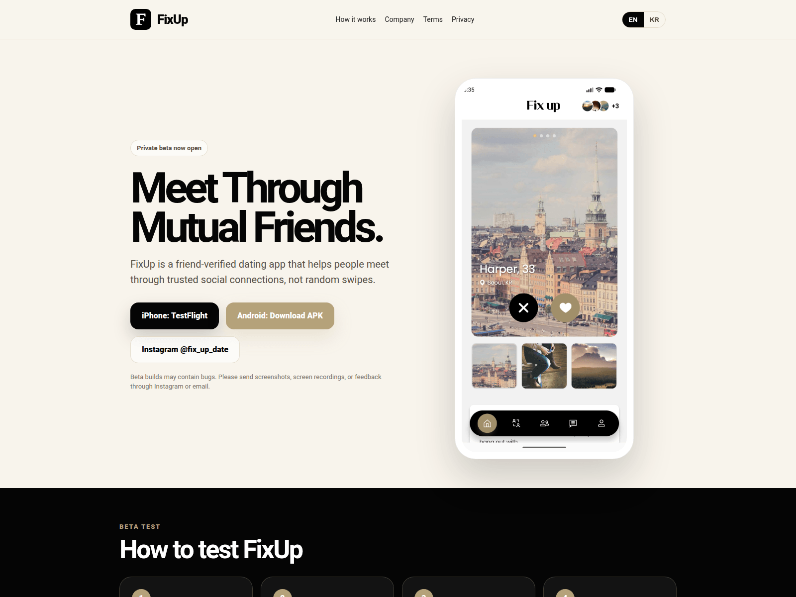 Screenshot of fixupdate.app