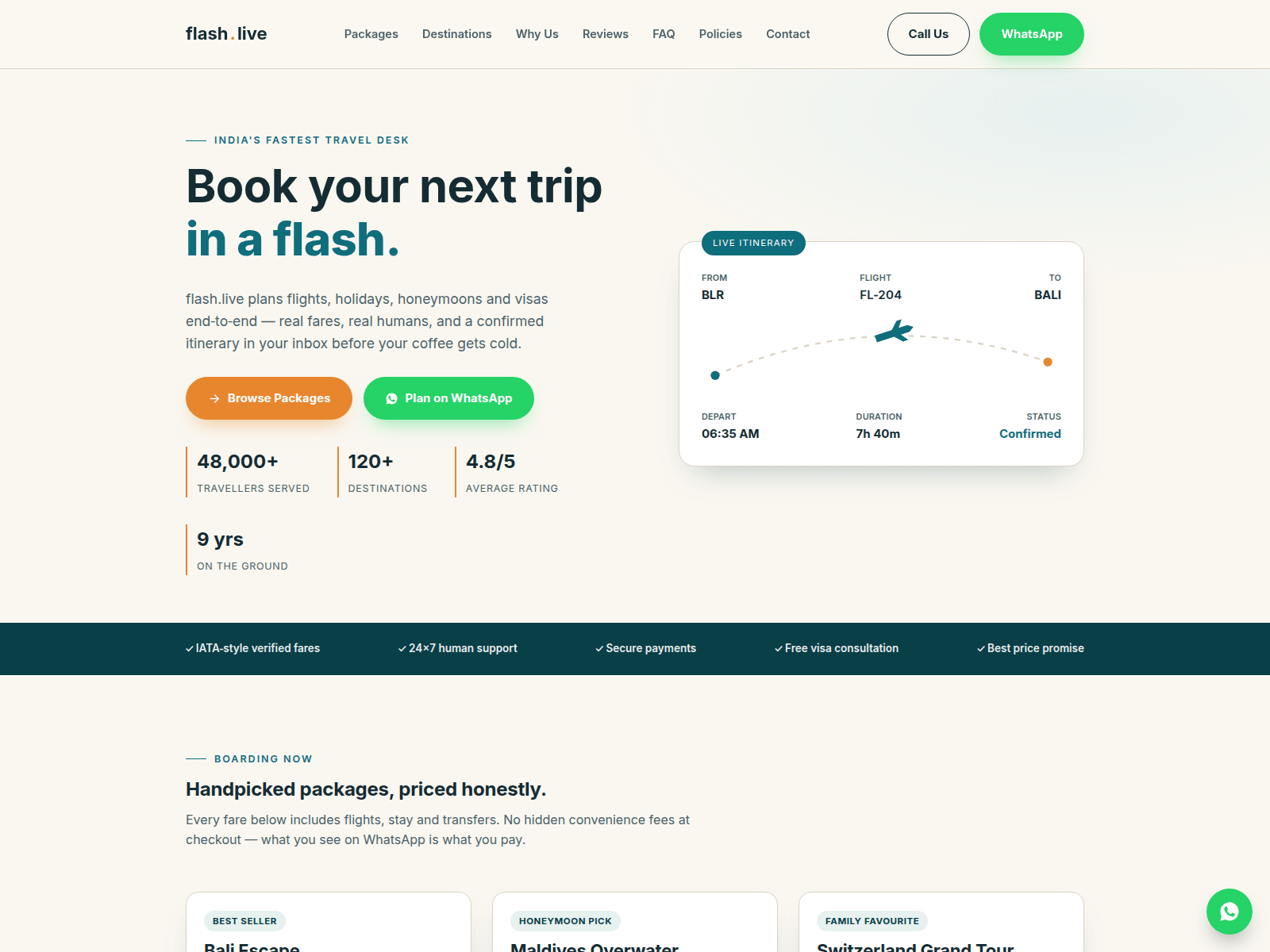 Screenshot of flashlive.online