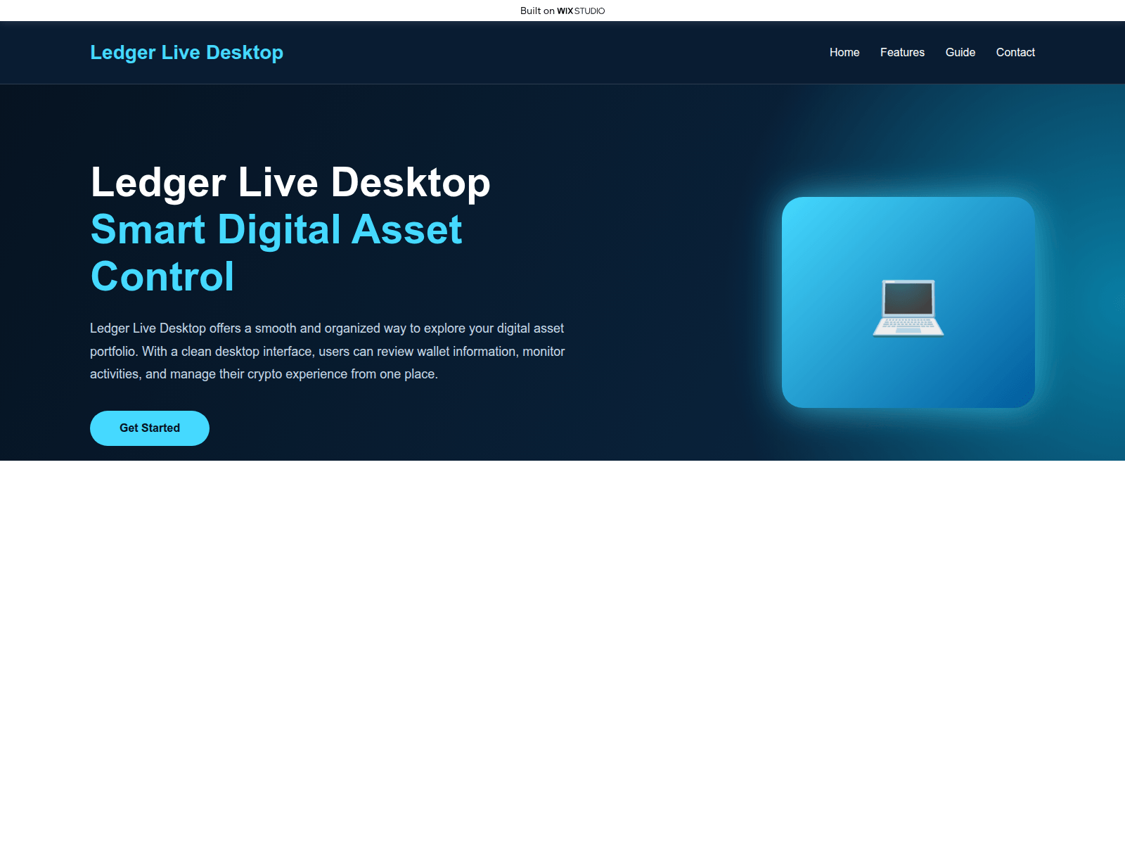Screenshot of desktopapp-studiocdn.wixstudio.com
