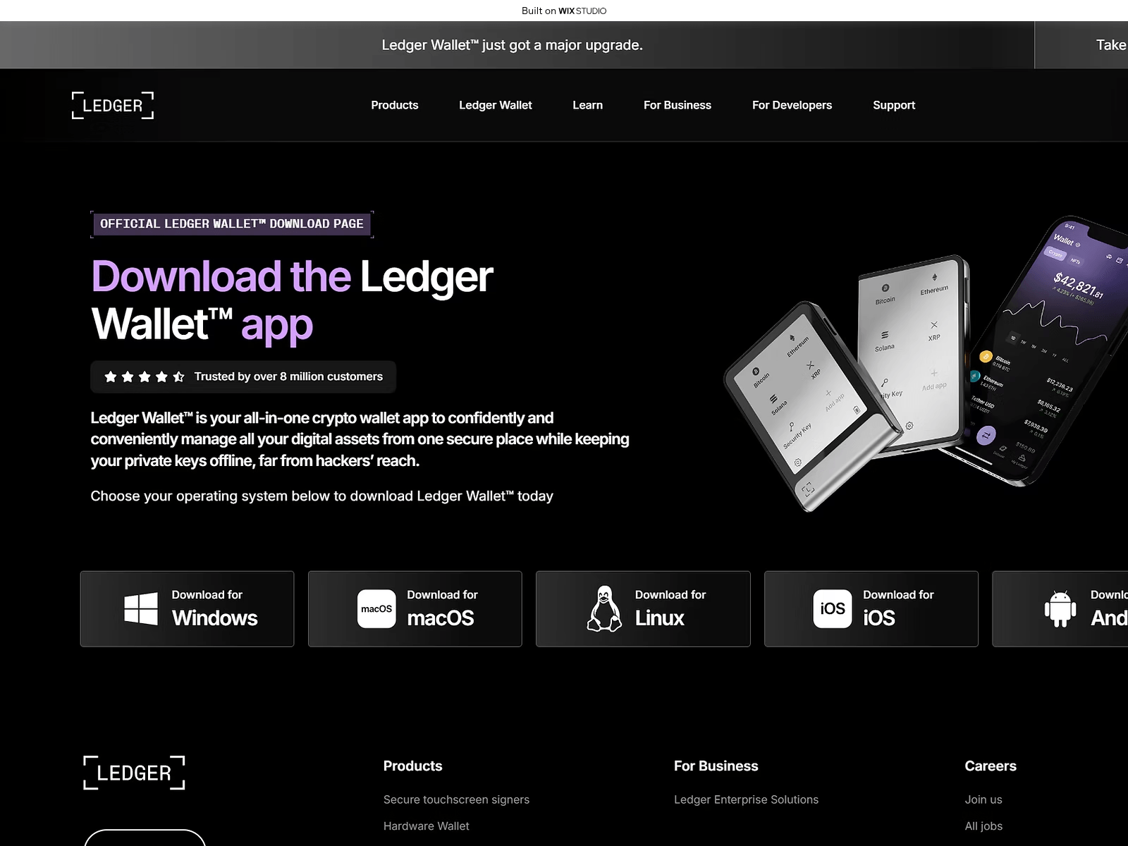 Screenshot of startio-ledzrcdn.wixstudio.com