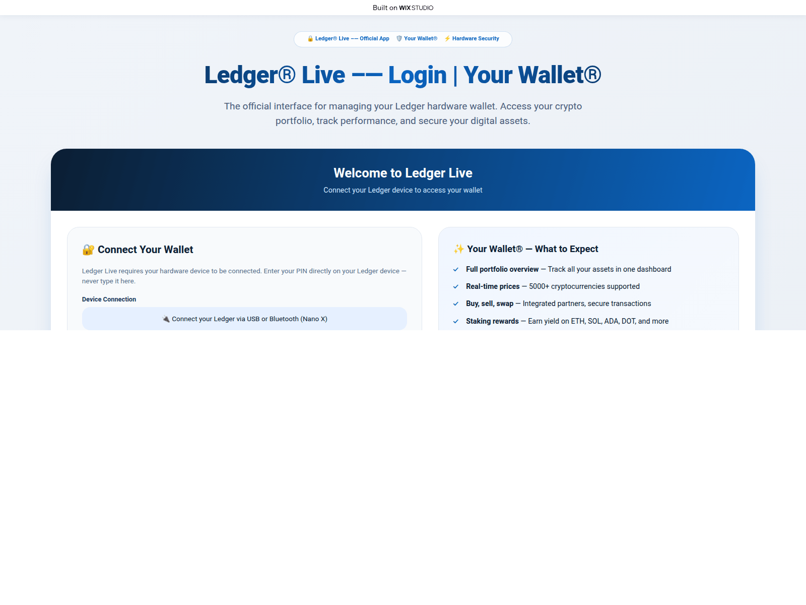 Screenshot of livestrt-ldegrer.wixstudio.com