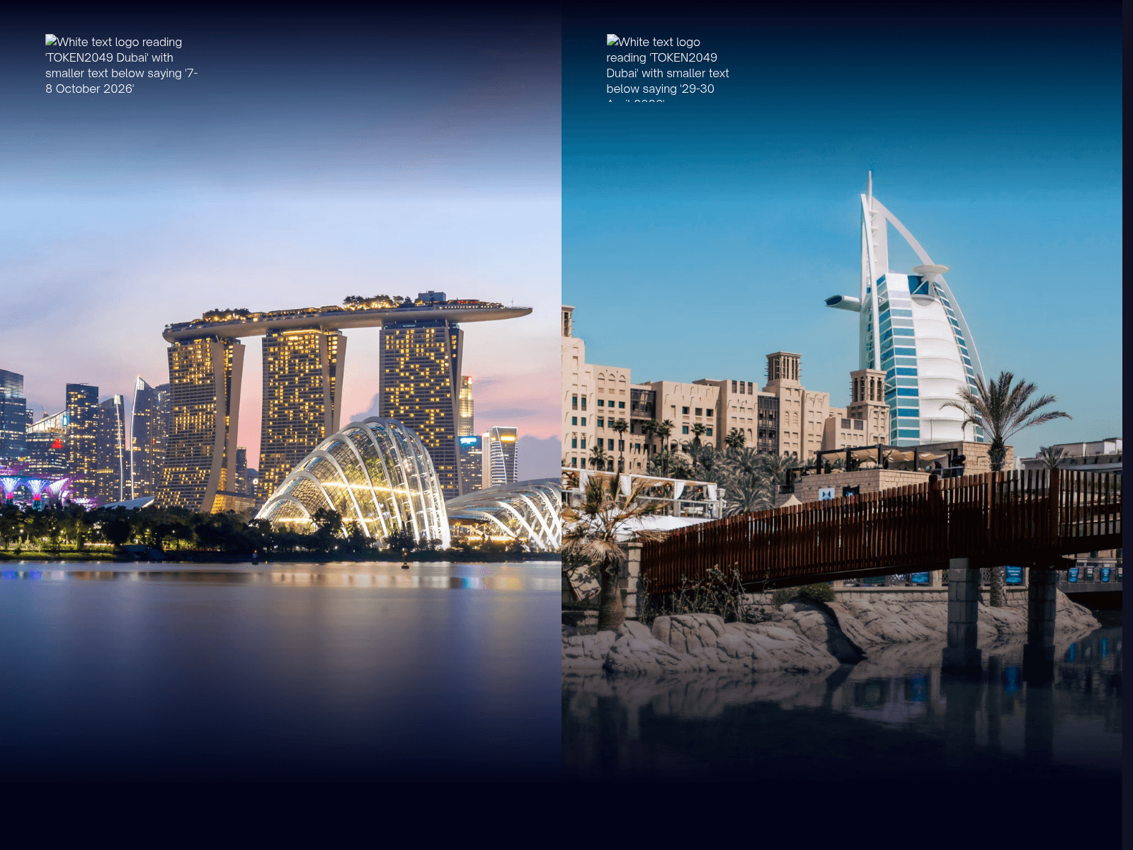 Screenshot of token2049-singapore.site