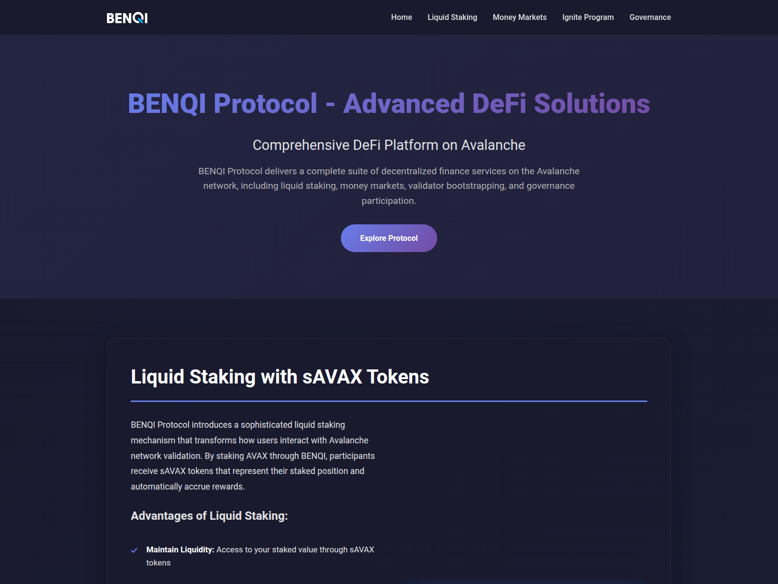 Screenshot of b-enqi.fi