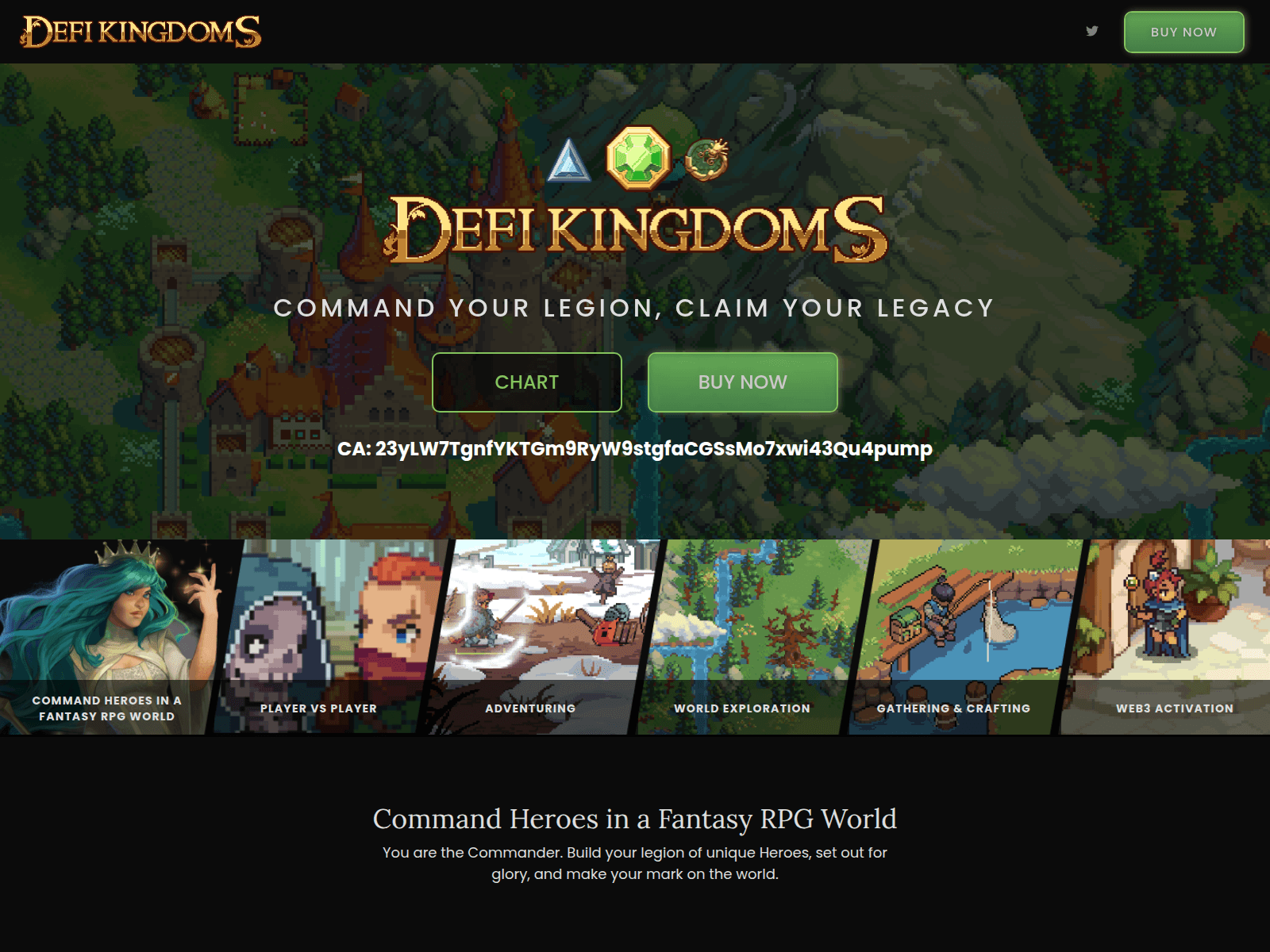 Screenshot of kingdoms.fit