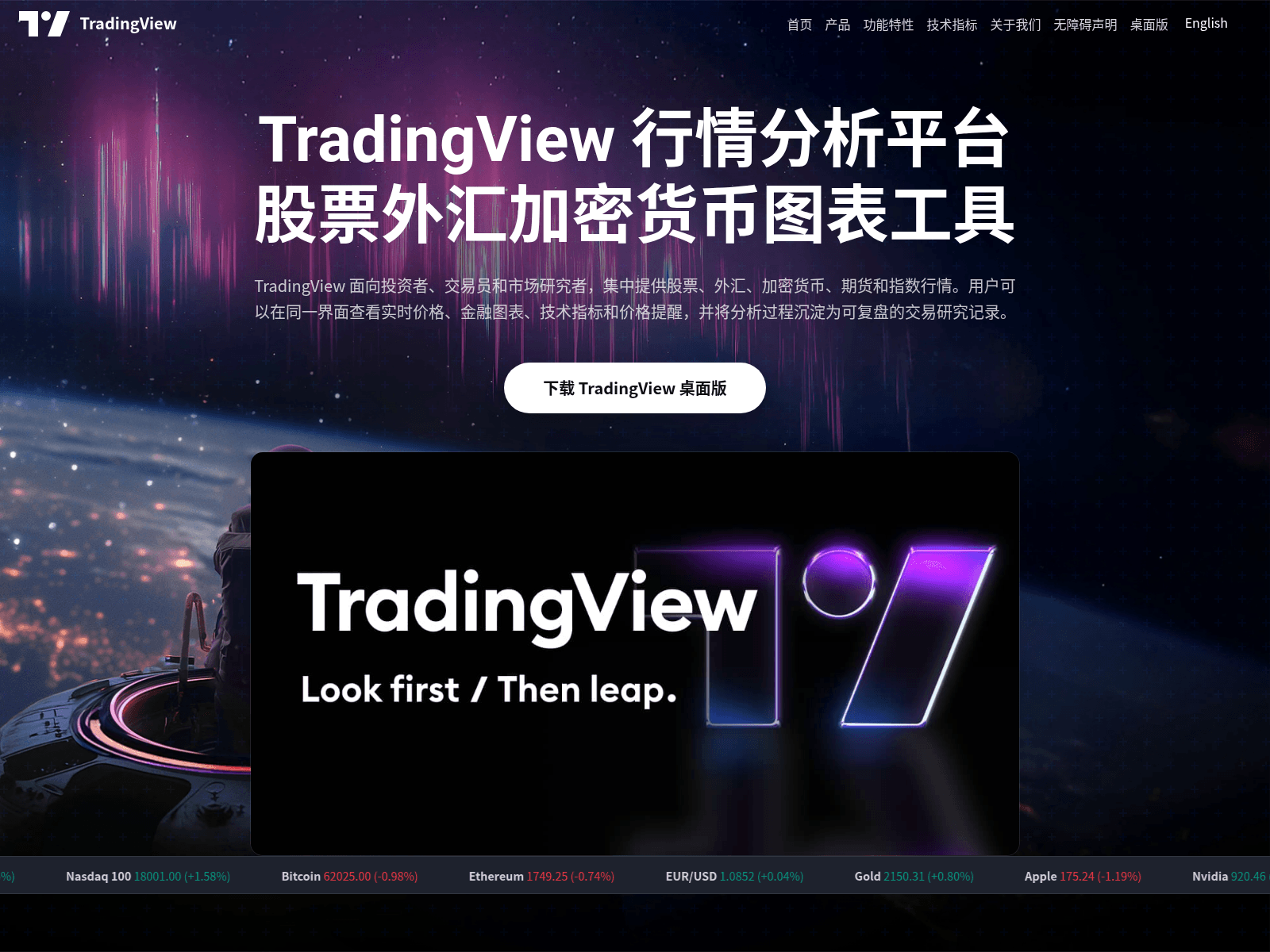 Screenshot of tradingvisdew.com