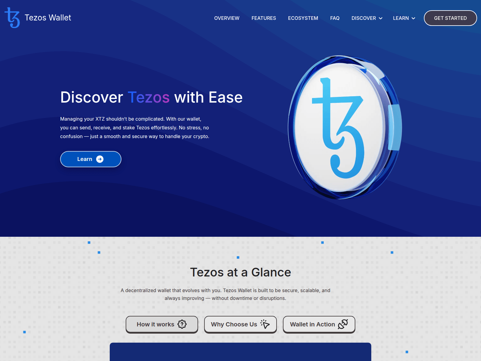 Screenshot of xtz.network