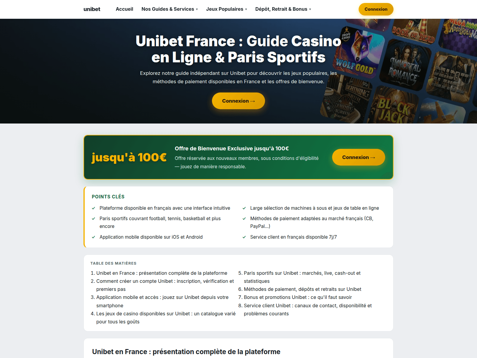 Screenshot of unibet-new.com