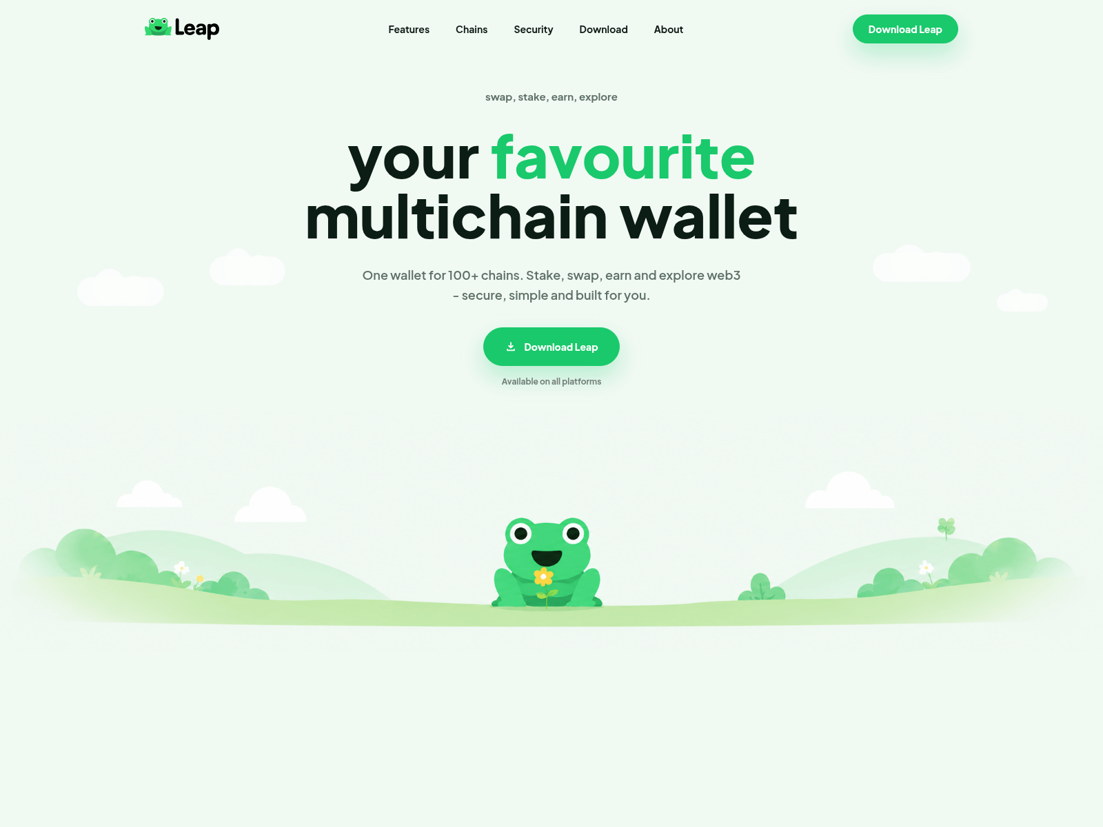 Screenshot of leap-app.cc