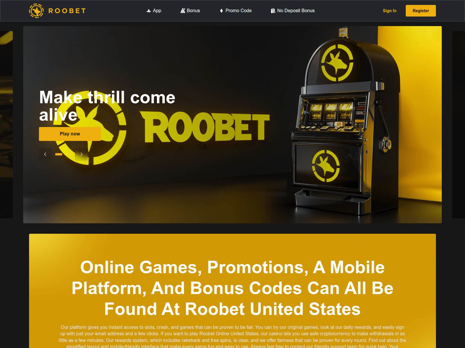 Screenshot of roobet-us.us
