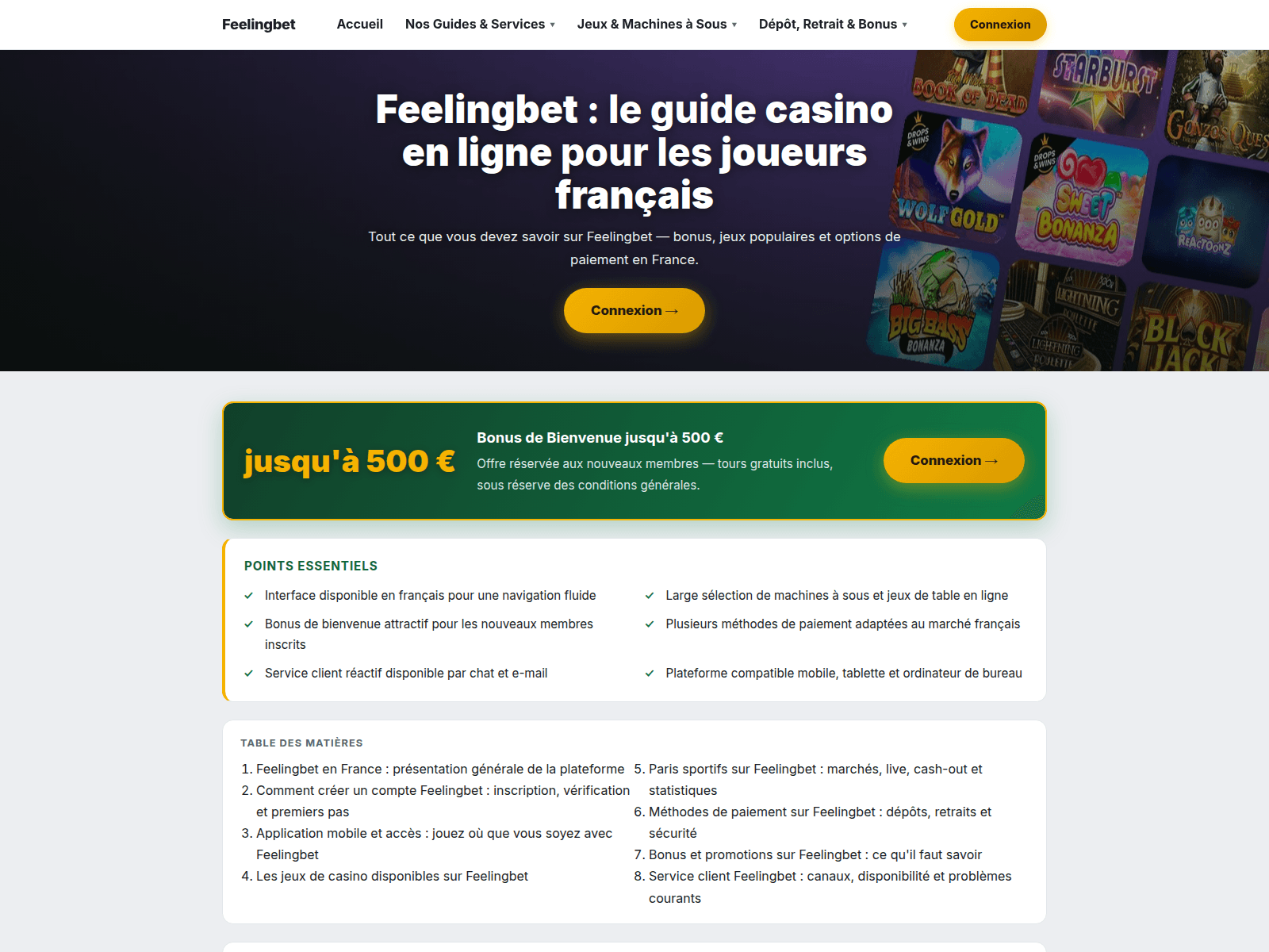 Screenshot of my-feelingbet.com