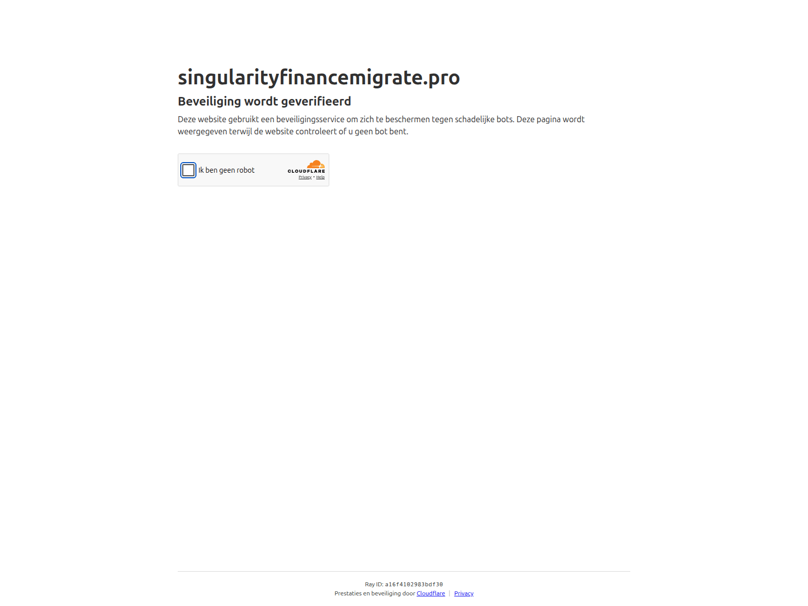 Screenshot of singularityfinancemigrate.pro